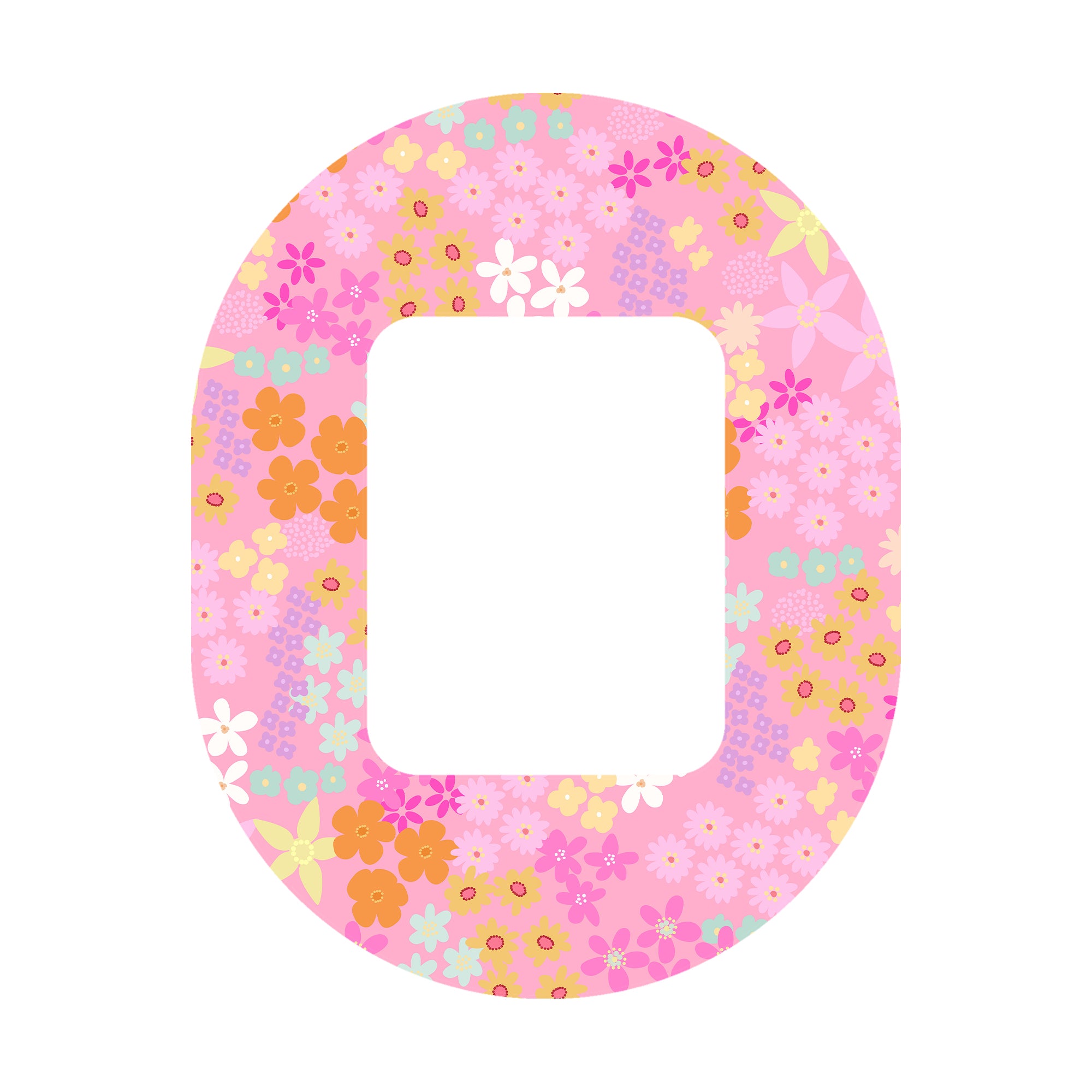 Pink Petals Tandem Mobi Decorative Patch Tape - Pump Peelz