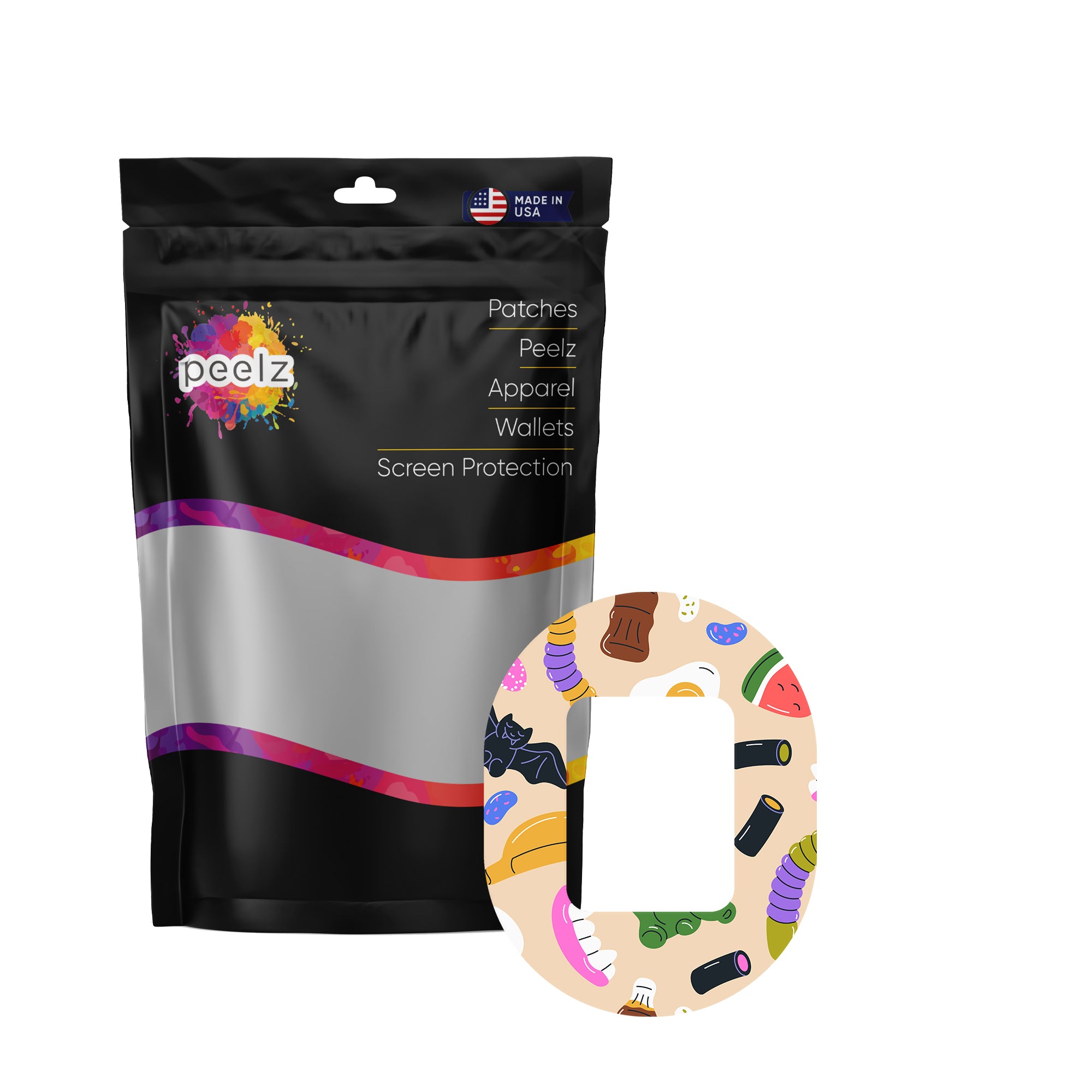 Candy Chaos Tandem Mobi Patch Tape - Pump Peelz