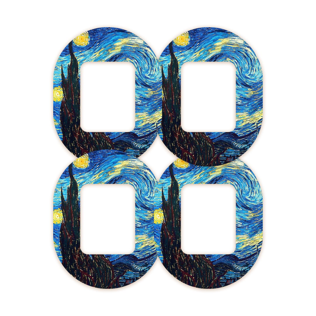 Starry Night Tandem Mobi Decorative Patch Tape - Pump Peelz