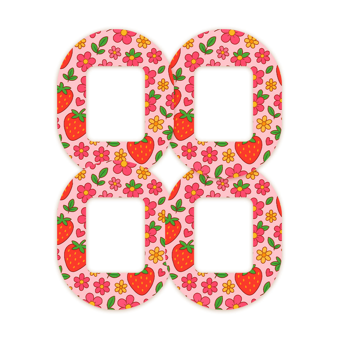 Strawberry Garden Tandem Mobi Decorative Patch Tape - Pump Peelz