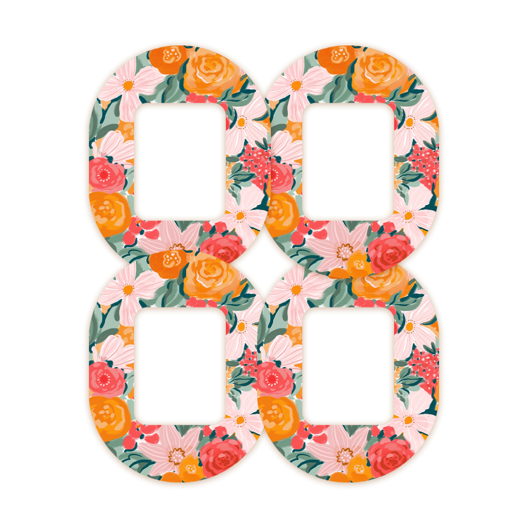 Blush Blossom Tandem Mobi Decorative Patch Tape - Pump Peelz