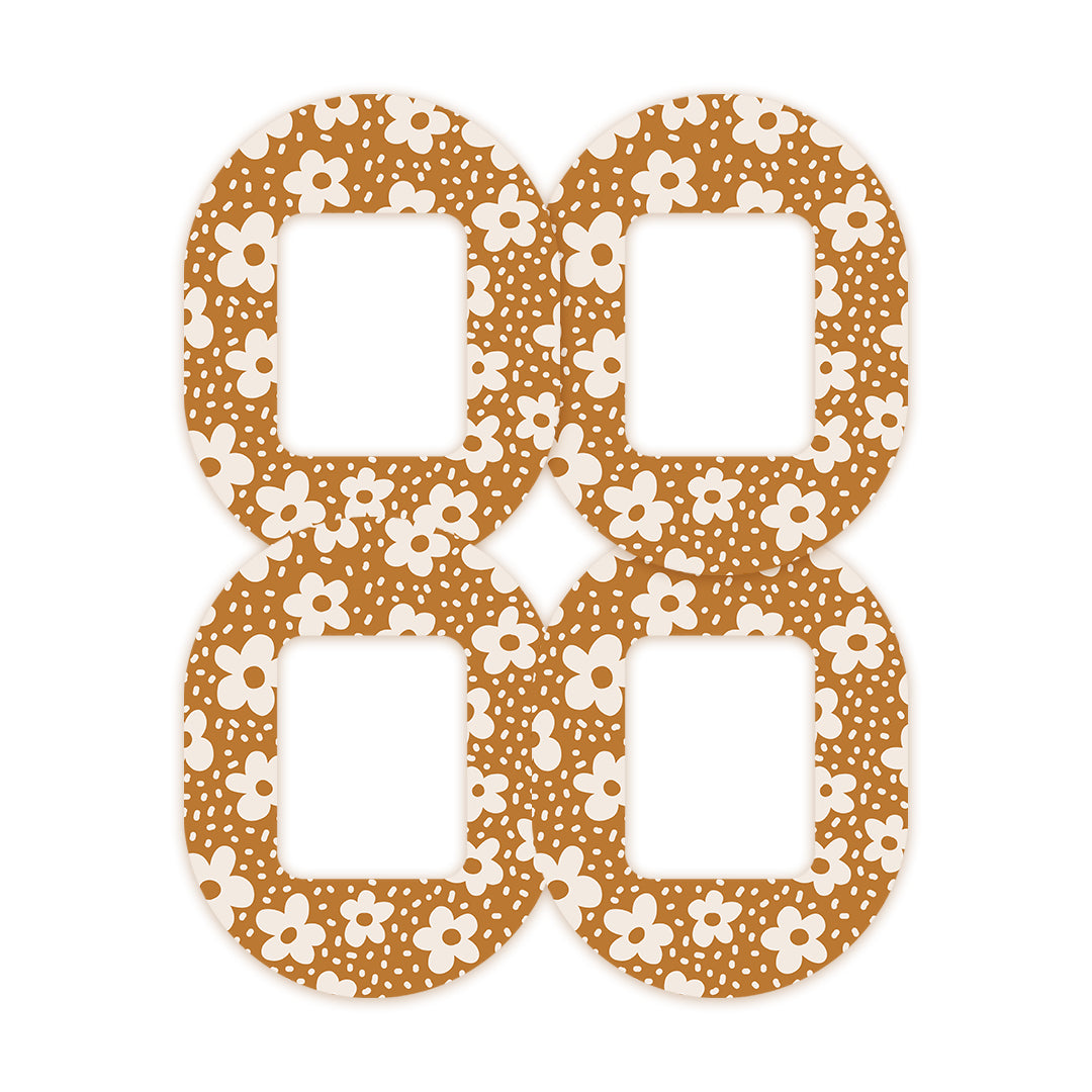 Caramel Daisies Tandem Mobi Patch Tape - Pump Peelz