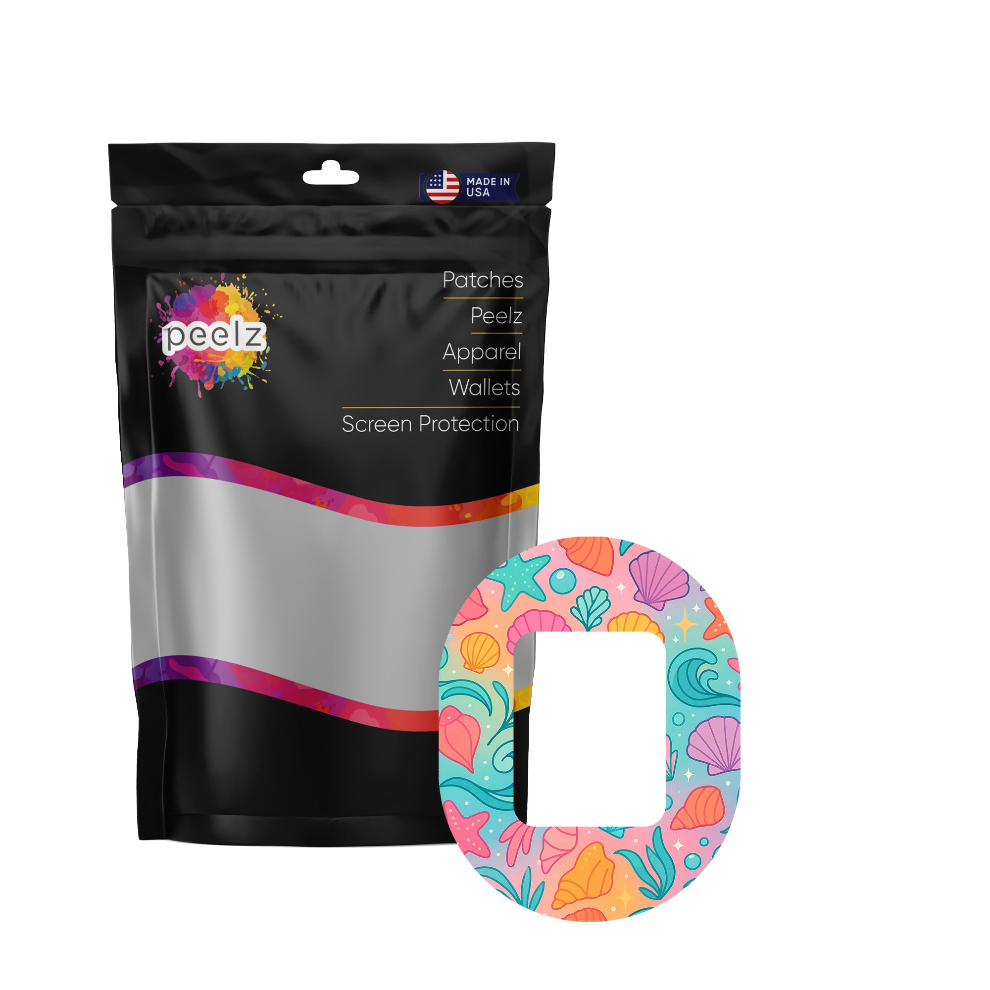 Rainbow Reef Tandem Mobi Decorative Patch Tape - Pump Peelz