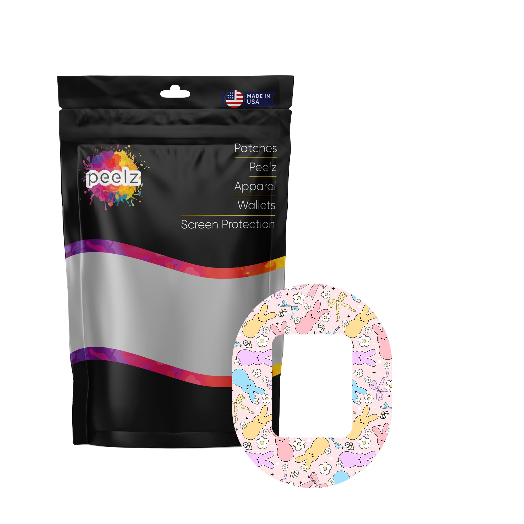 Hoppy Spring Tandem Mobi Decorative Patch Tape - Pump Peelz