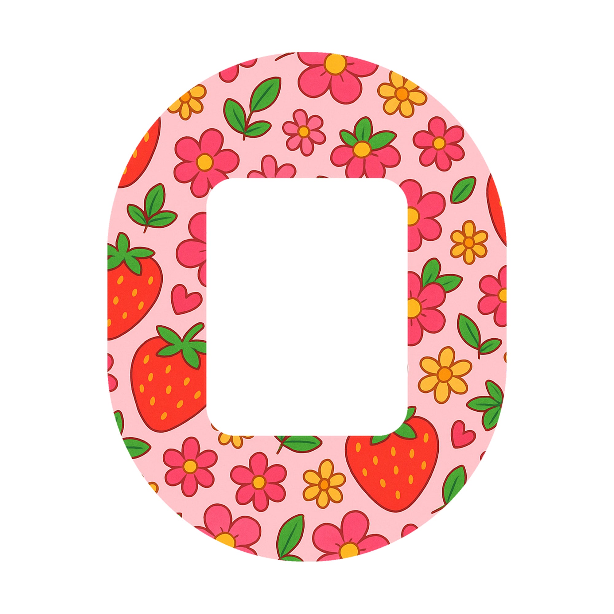 Strawberry Garden Tandem Mobi Decorative Patch Tape - Pump Peelz