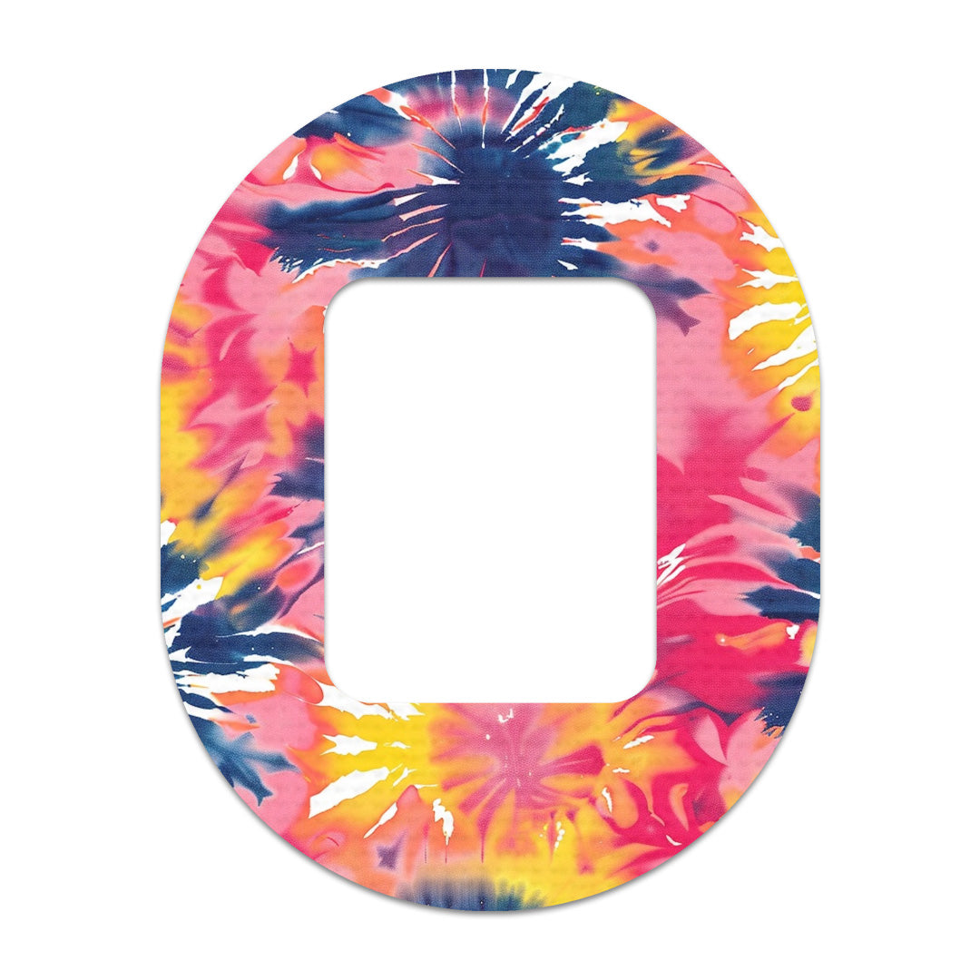 Summer Tie Dye Tandem Mobi Decorative Patch Tape - Pump Peelz