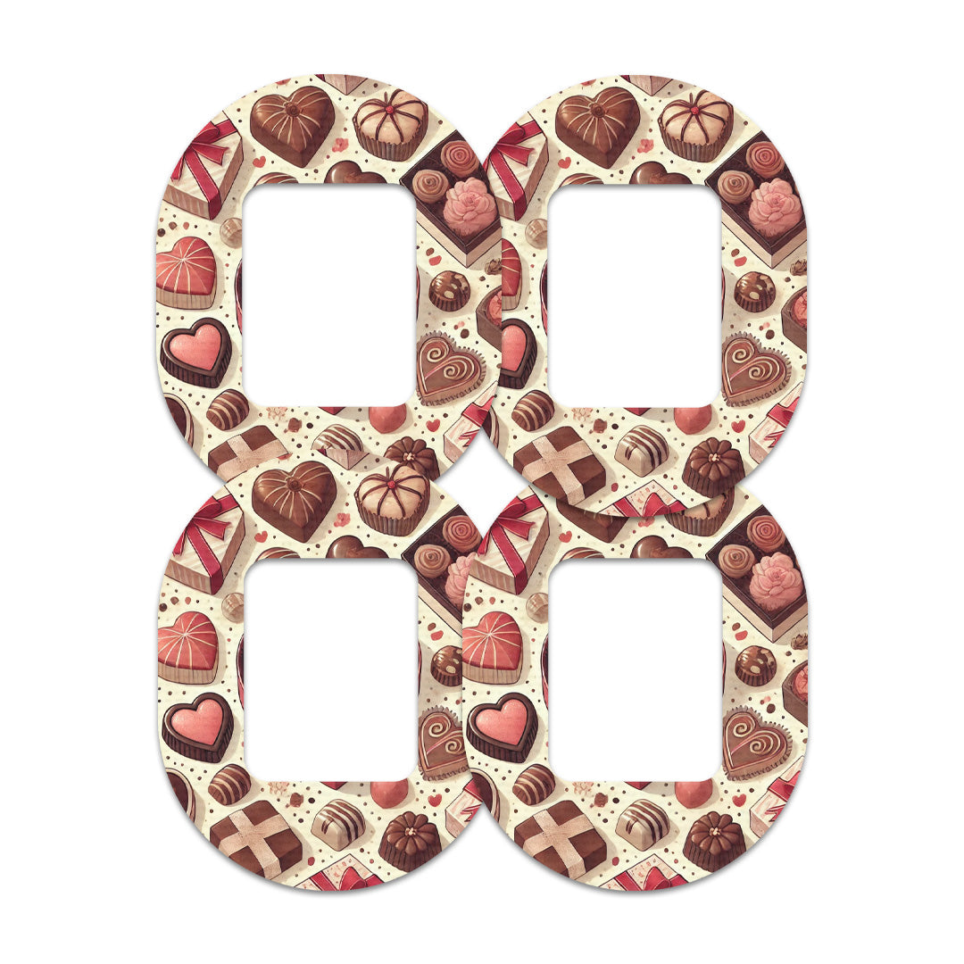 Chocolate Love Tandem Mobi Decorative Patch Tape - Pump Peelz