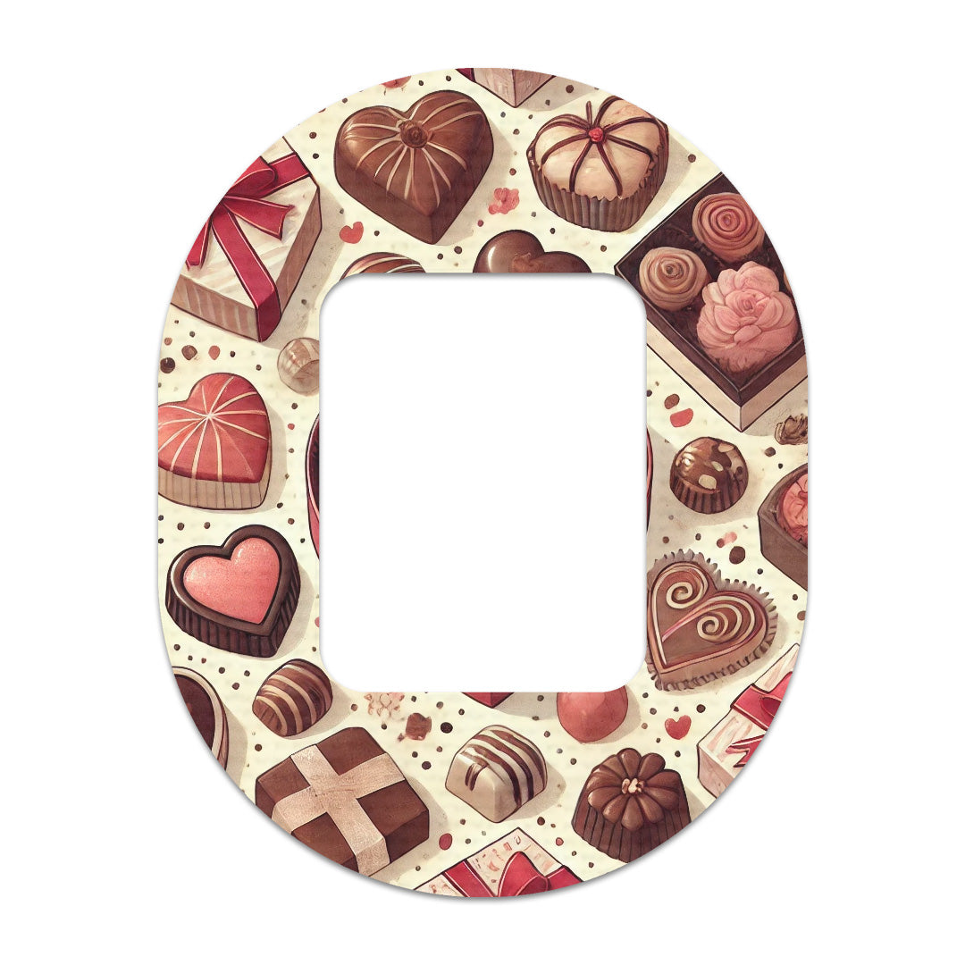 Chocolate Love Tandem Mobi Decorative Patch Tape - Pump Peelz