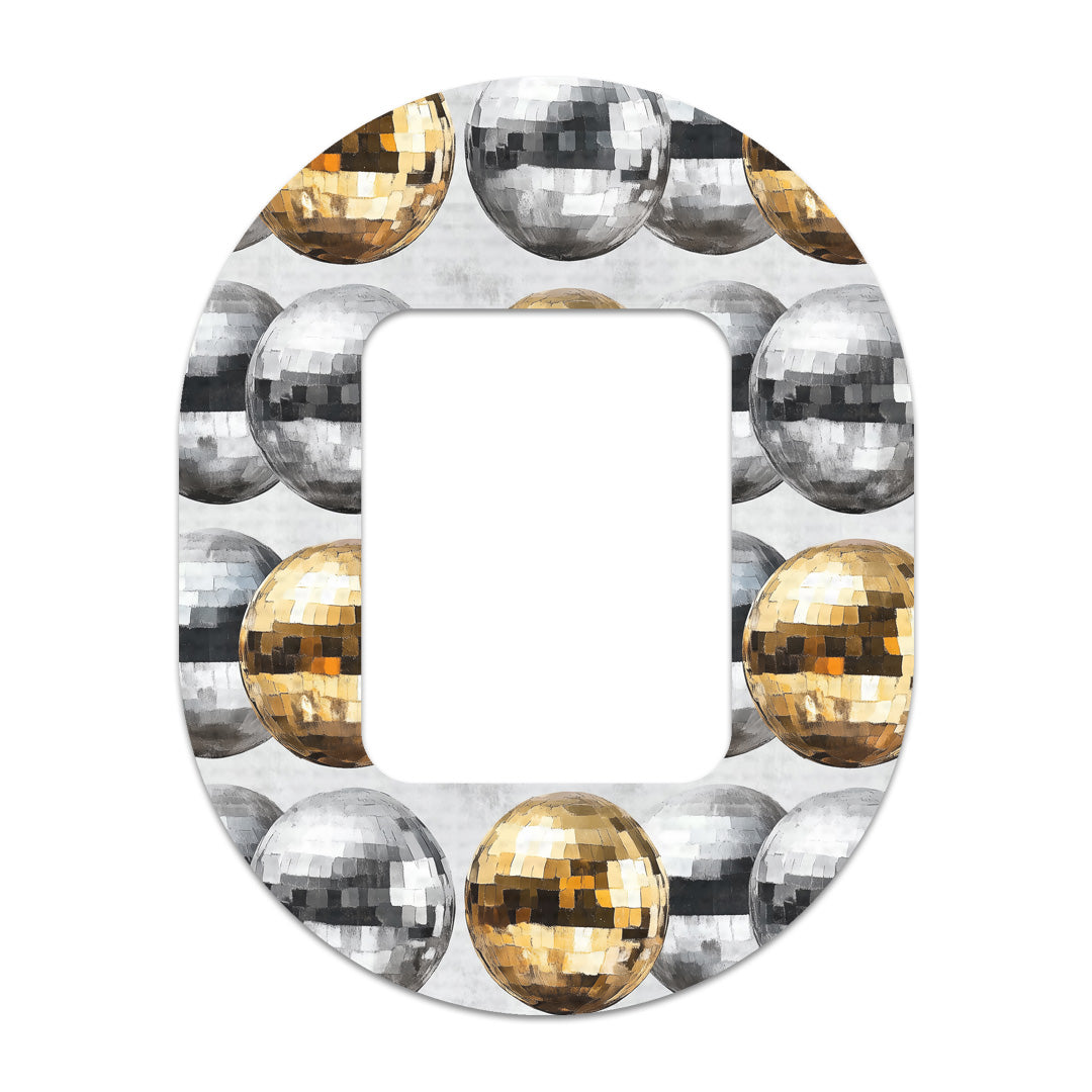 Disco Balls Tandem Mobi Decorative Patch Tape - Pump Peelz