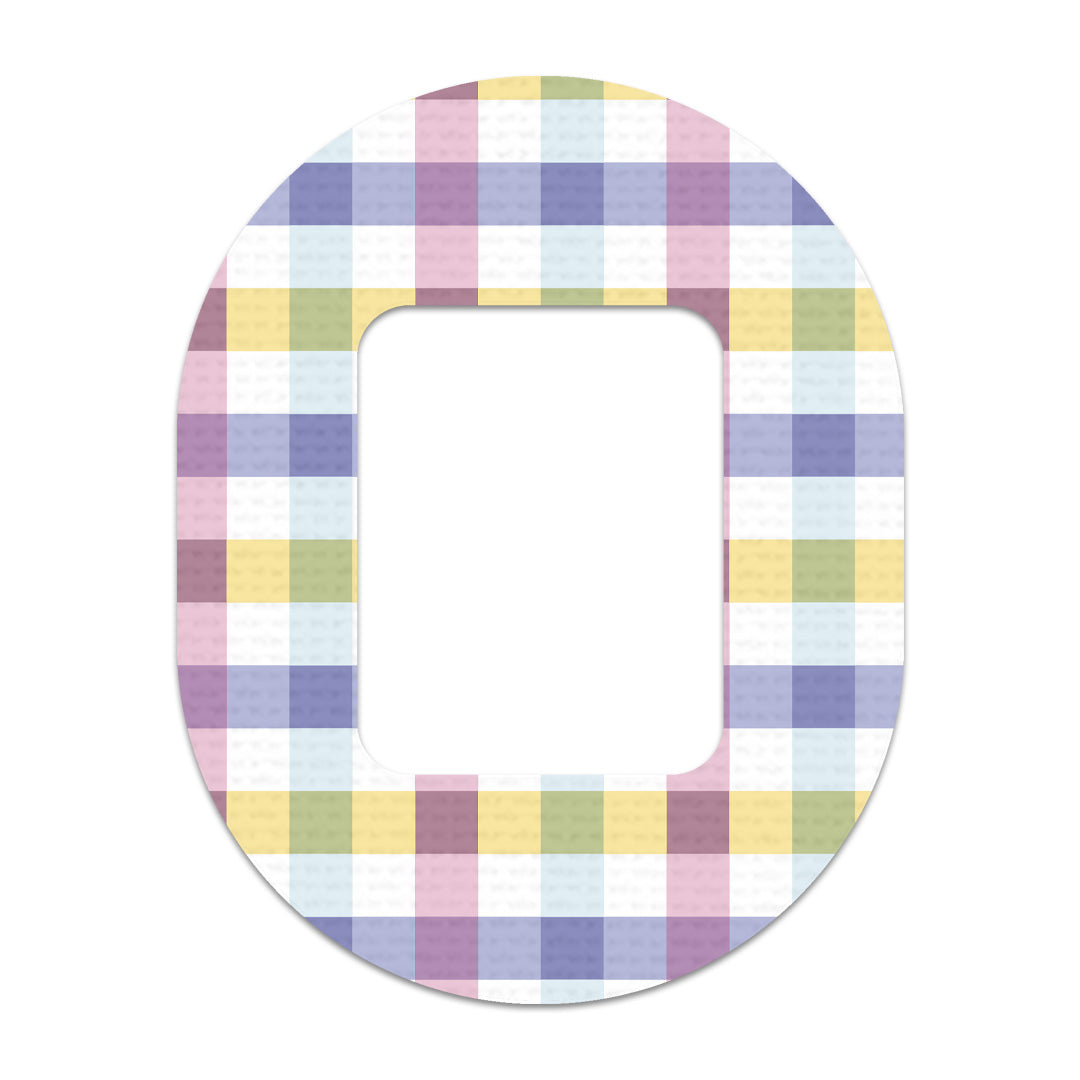 Spring Plaid Tandem Mobi Decorative Patch Tape - Pump Peelz