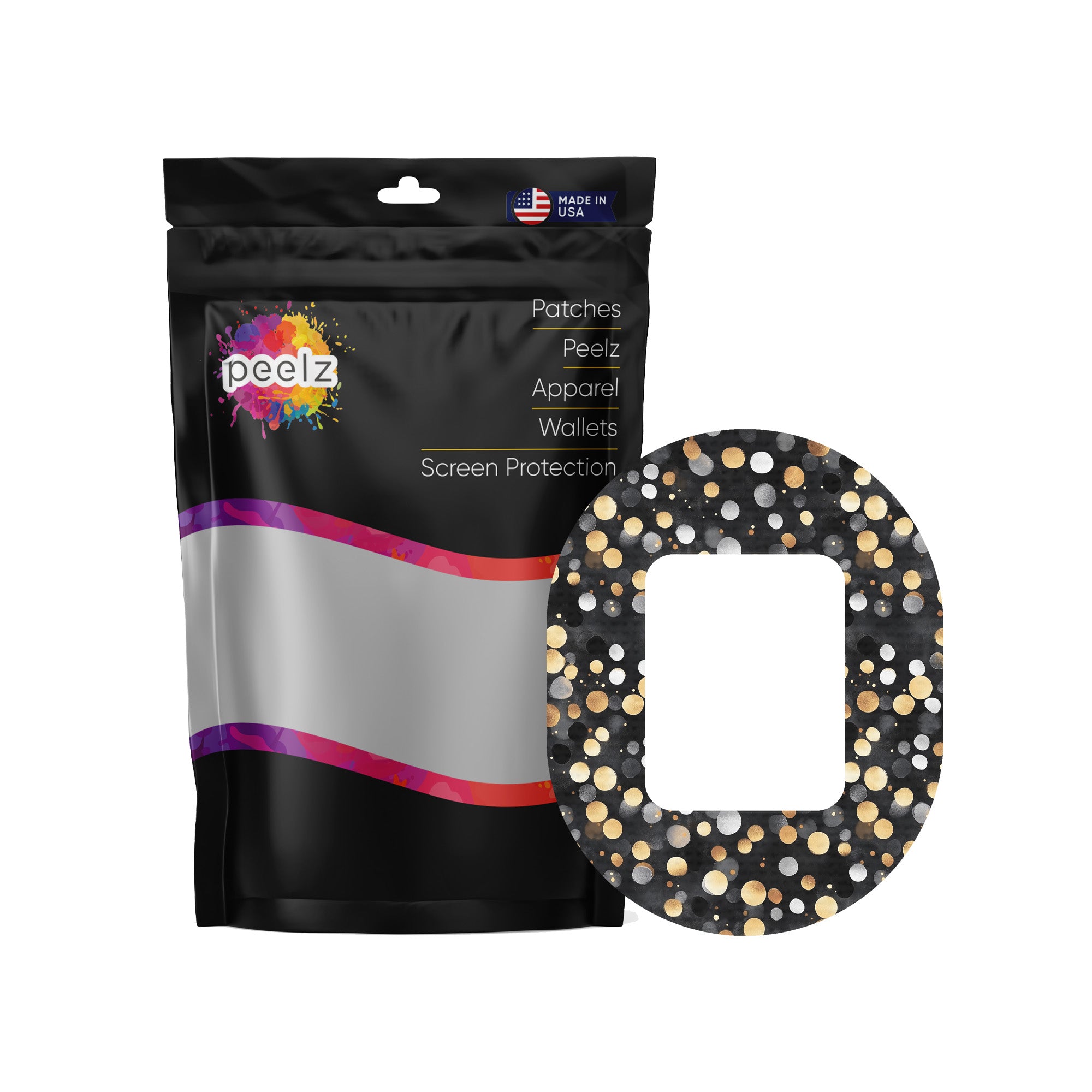 Bokeh Glow Tandem Mobi Decorative Patch Tape - Pump Peelz