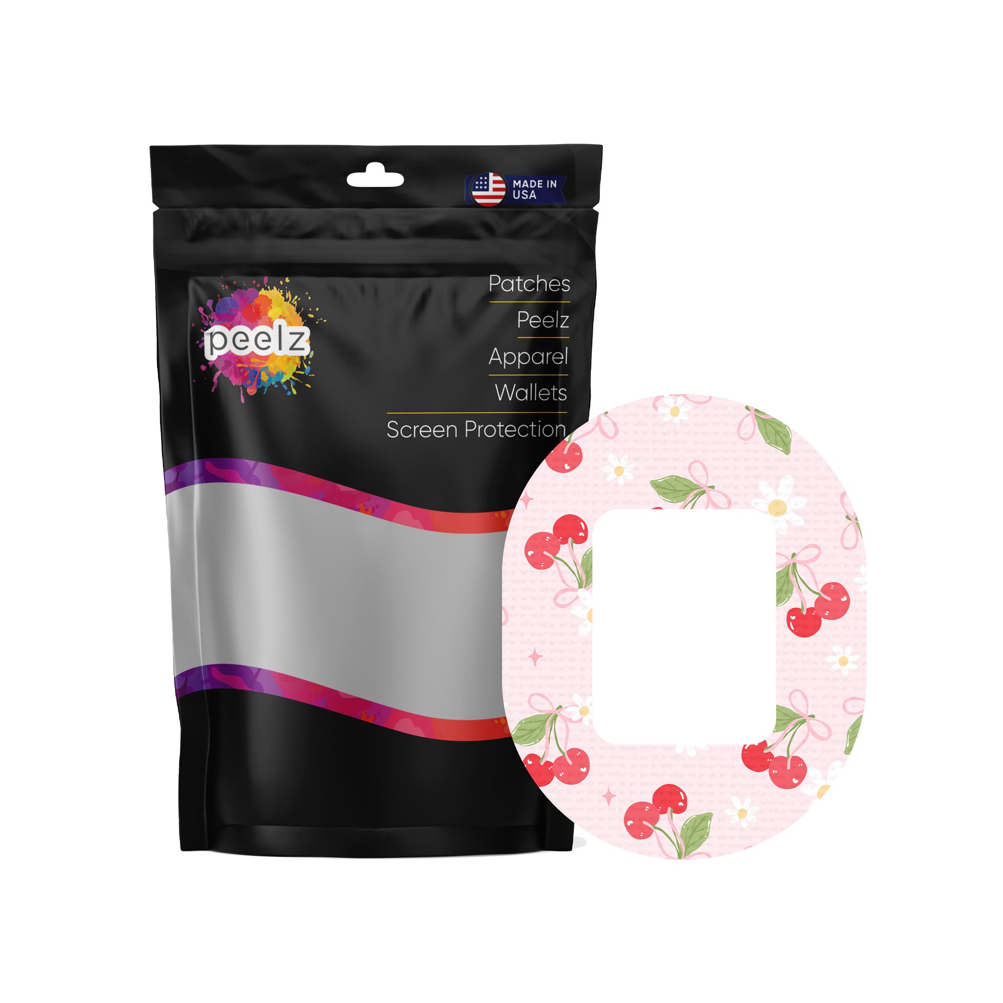 Cherry Coquette Tandem Mobi Patch Tape - Pump Peelz