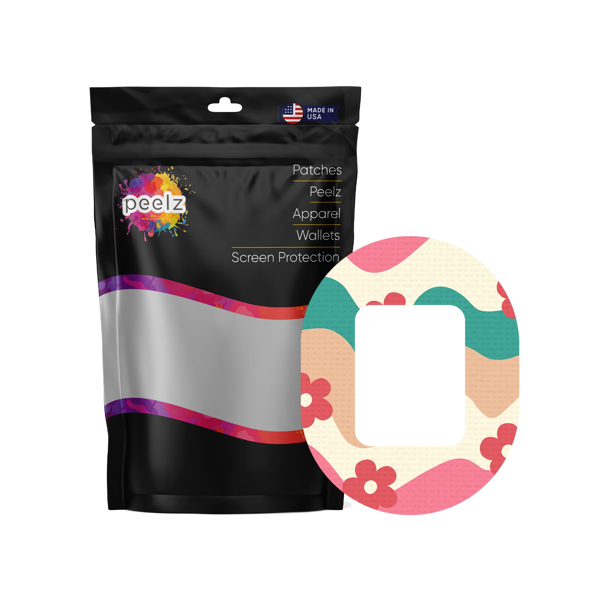 Retro Noel Tandem Mobi Patch Tape - Pump Peelz