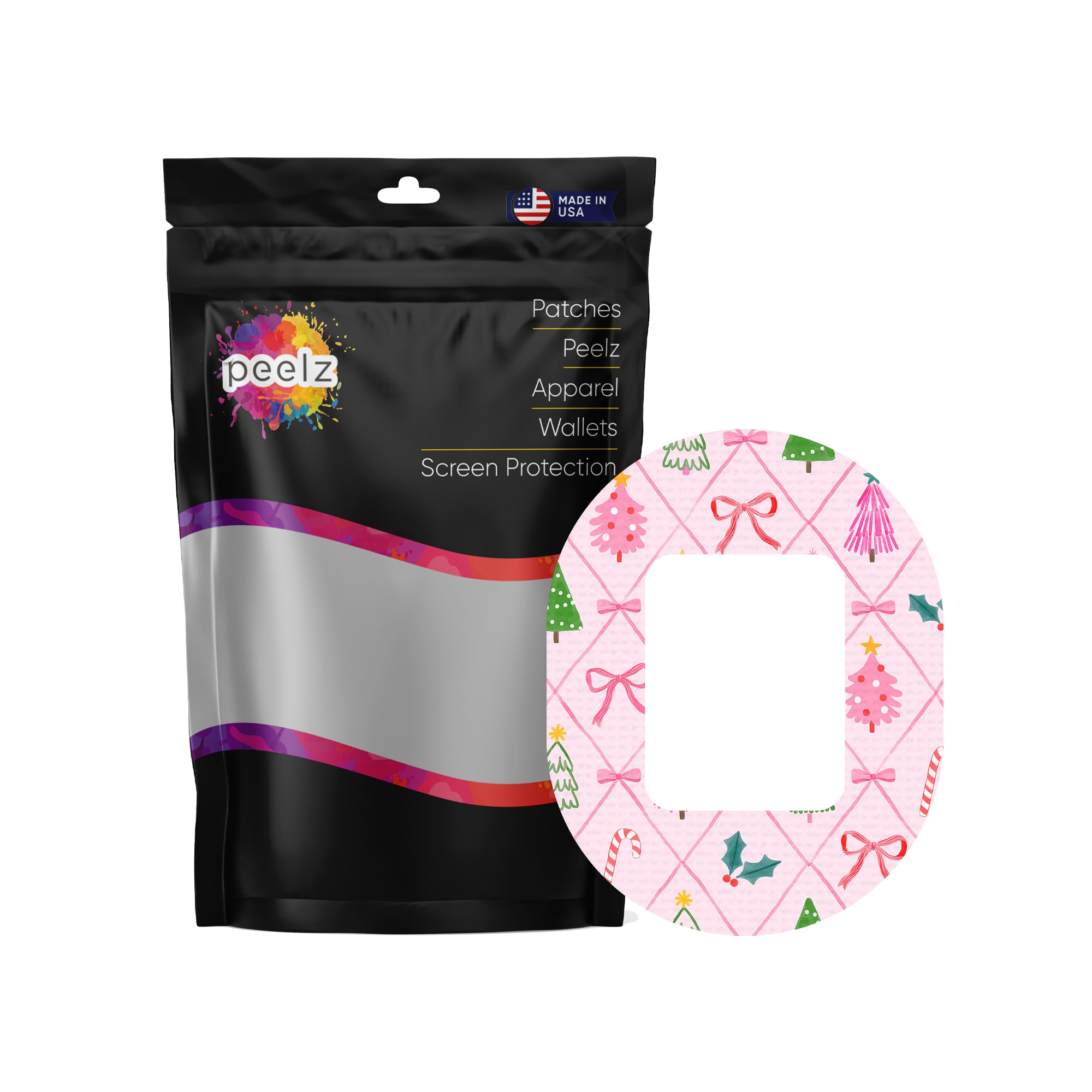 Coquette Christmas Tandem Mobi Patch Tape - Pump Peelz