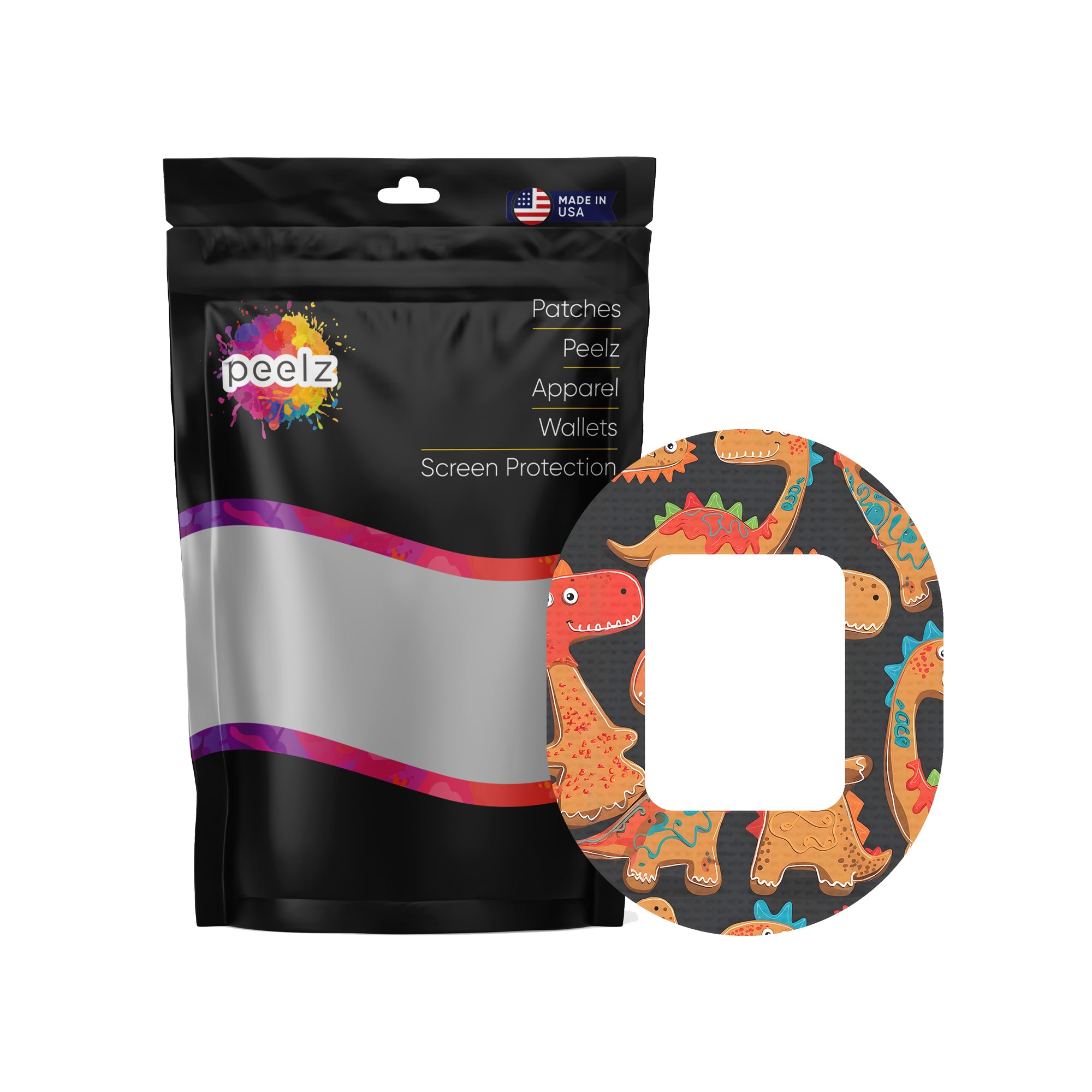 Jurassic Gingerbread Tandem Mobi Patch Tape - Pump Peelz