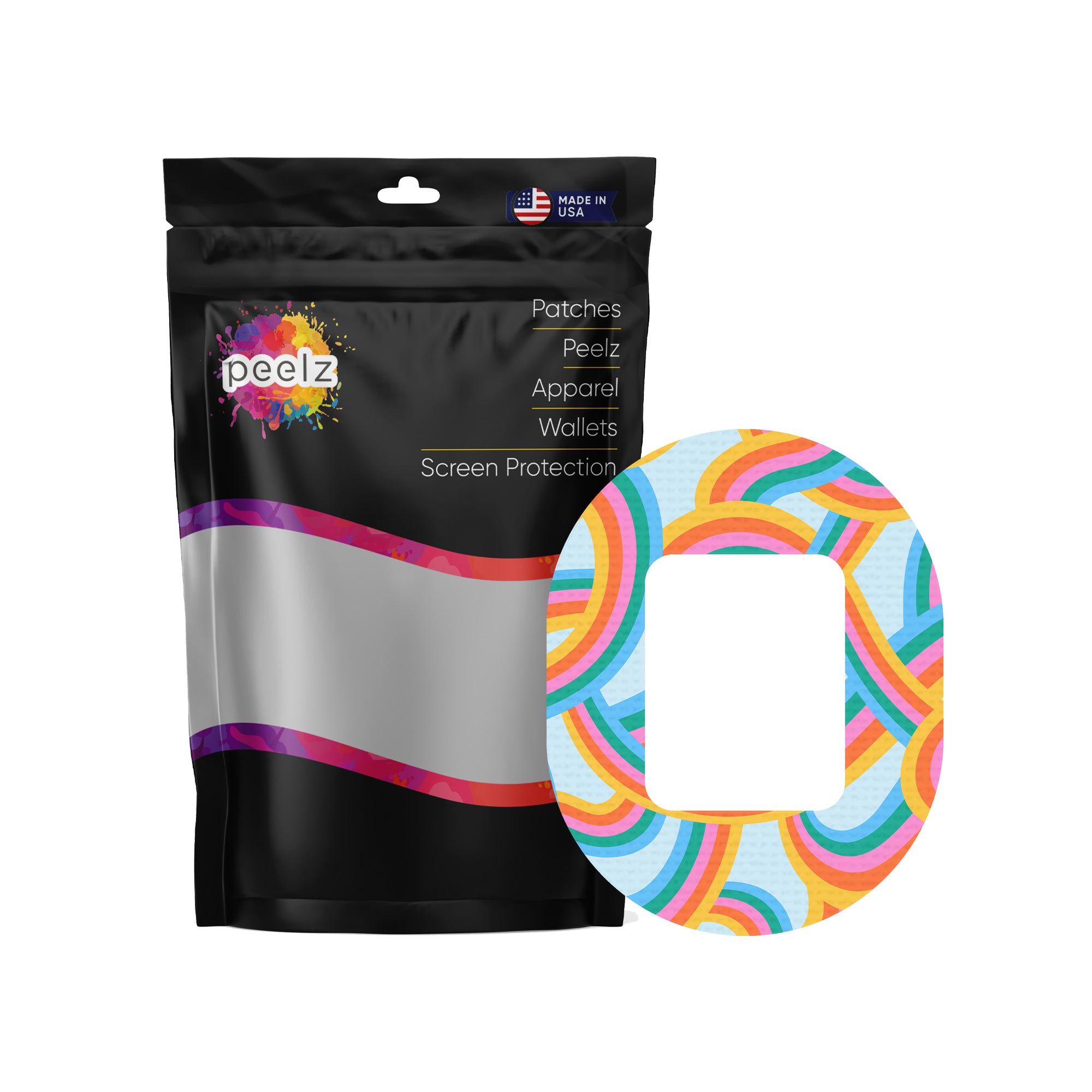 Retro Pop Tandem Mobi Patch Tape - Pump Peelz