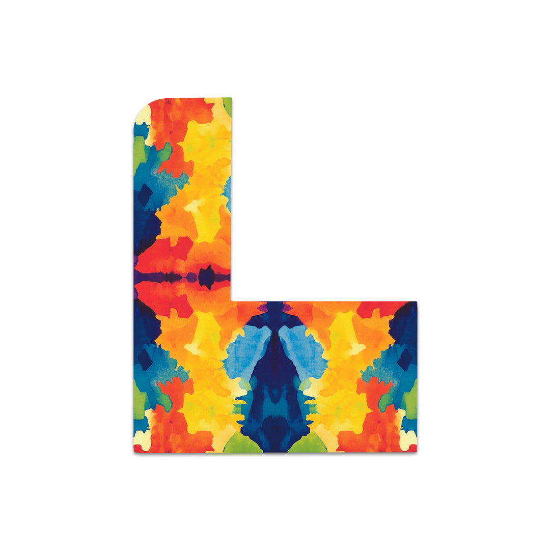 Bright Tie Dye Sticker for Tandem Mobi