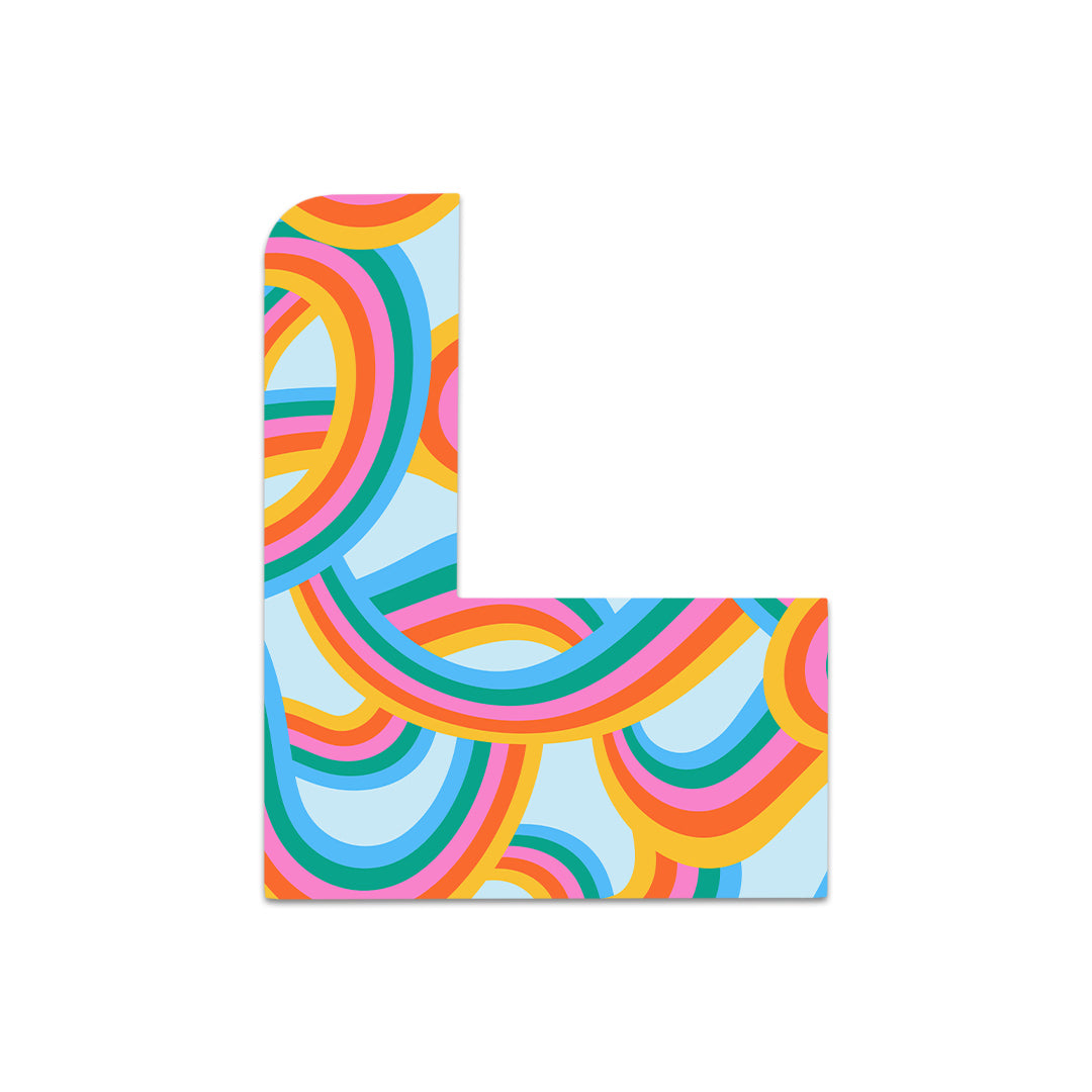 Retro Pop Camo Tandem Mobi Sticker - Pump Peelz