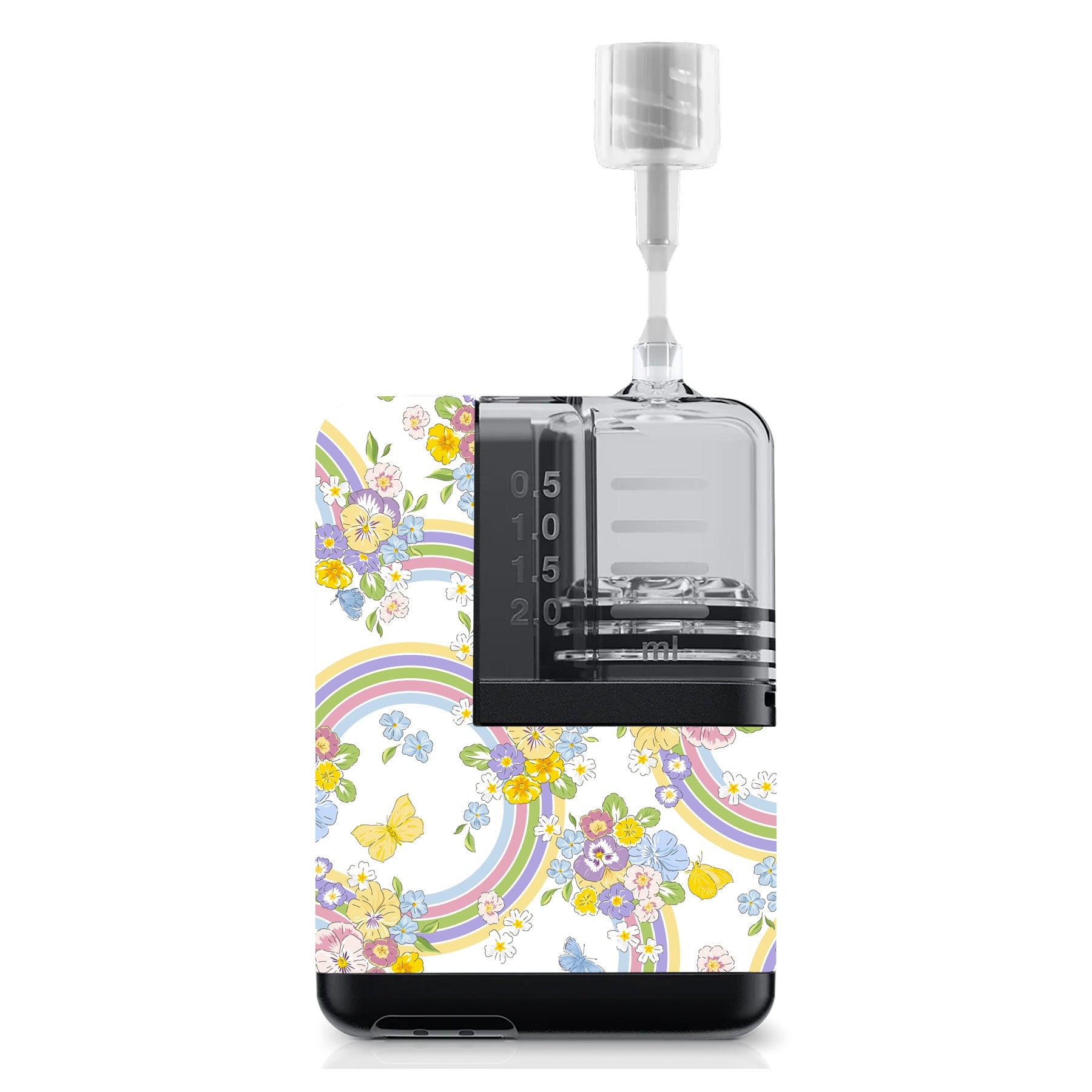 Rainbow Blooms Sticker for Tandem Mobi