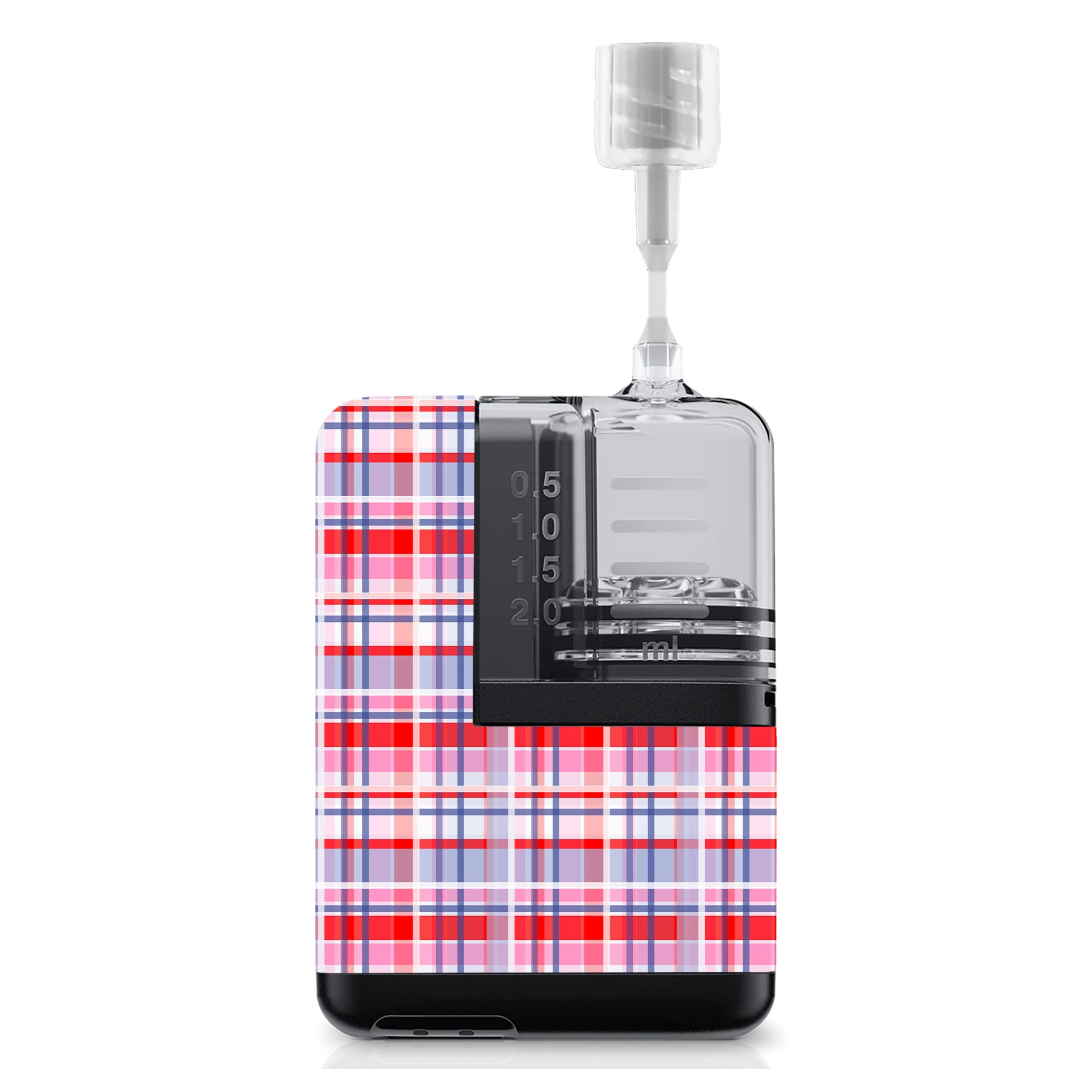 Party Plaid Tandem Mobi Sticker - Pump Peelz