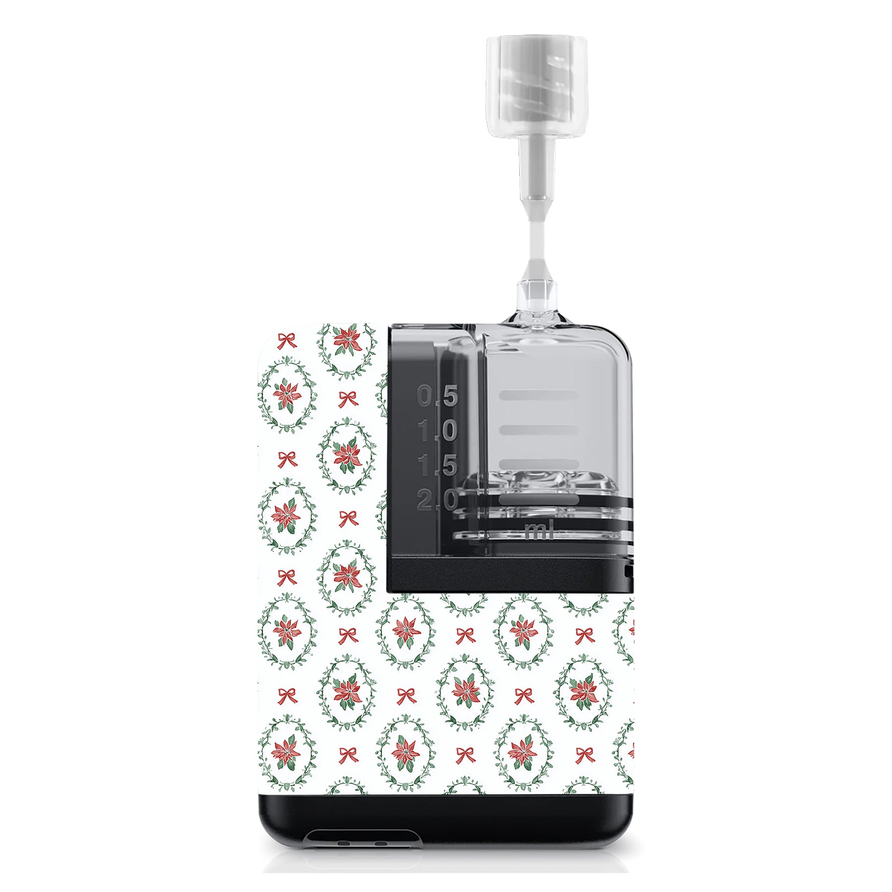 Poinsettia Parade Tandem Mobi Sticker - Pump Peelz