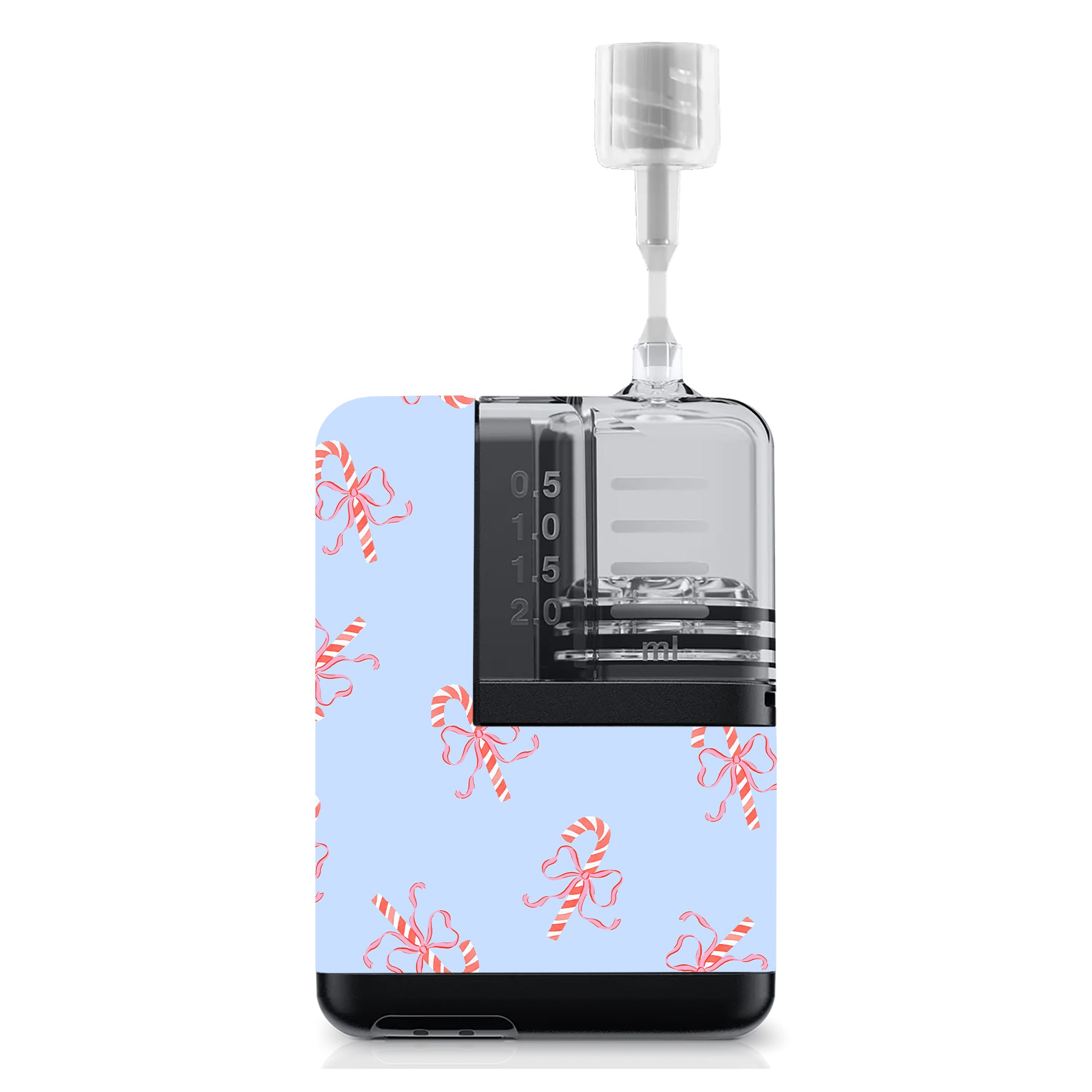 Candy Cane Lane Tandem Mobi Sticker - Pump Peelz