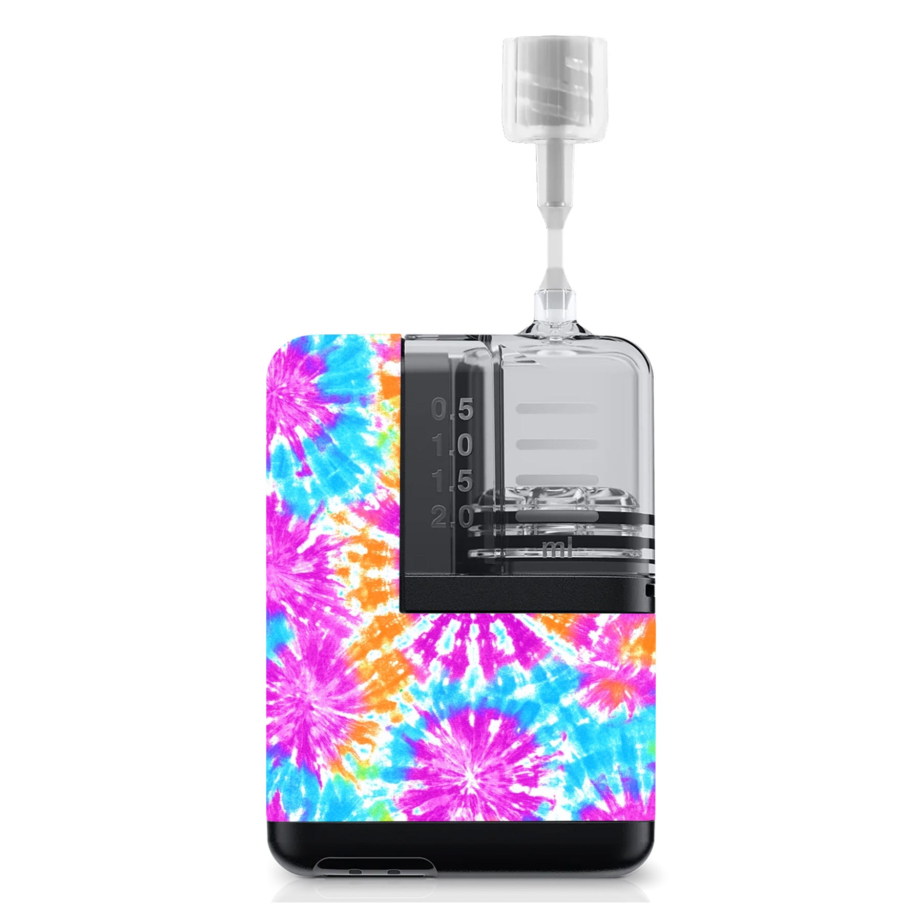 Neon Tie Dye Sticker for Tandem Mobi