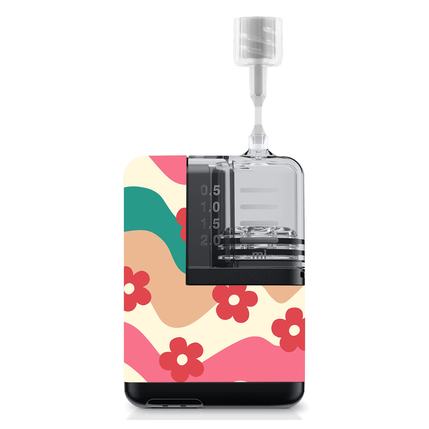 Retro Noel Tandem Mobi Sticker - Pump Peelz