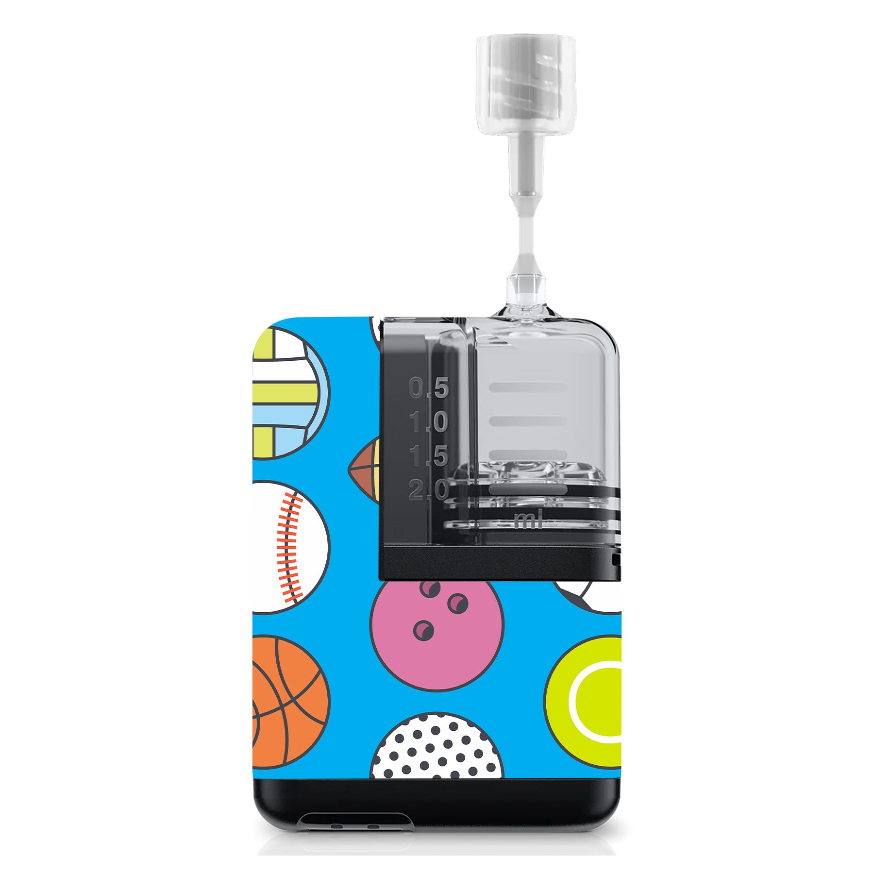 All Star Toss Tandem Mobi Sticker - Pump Peelz
