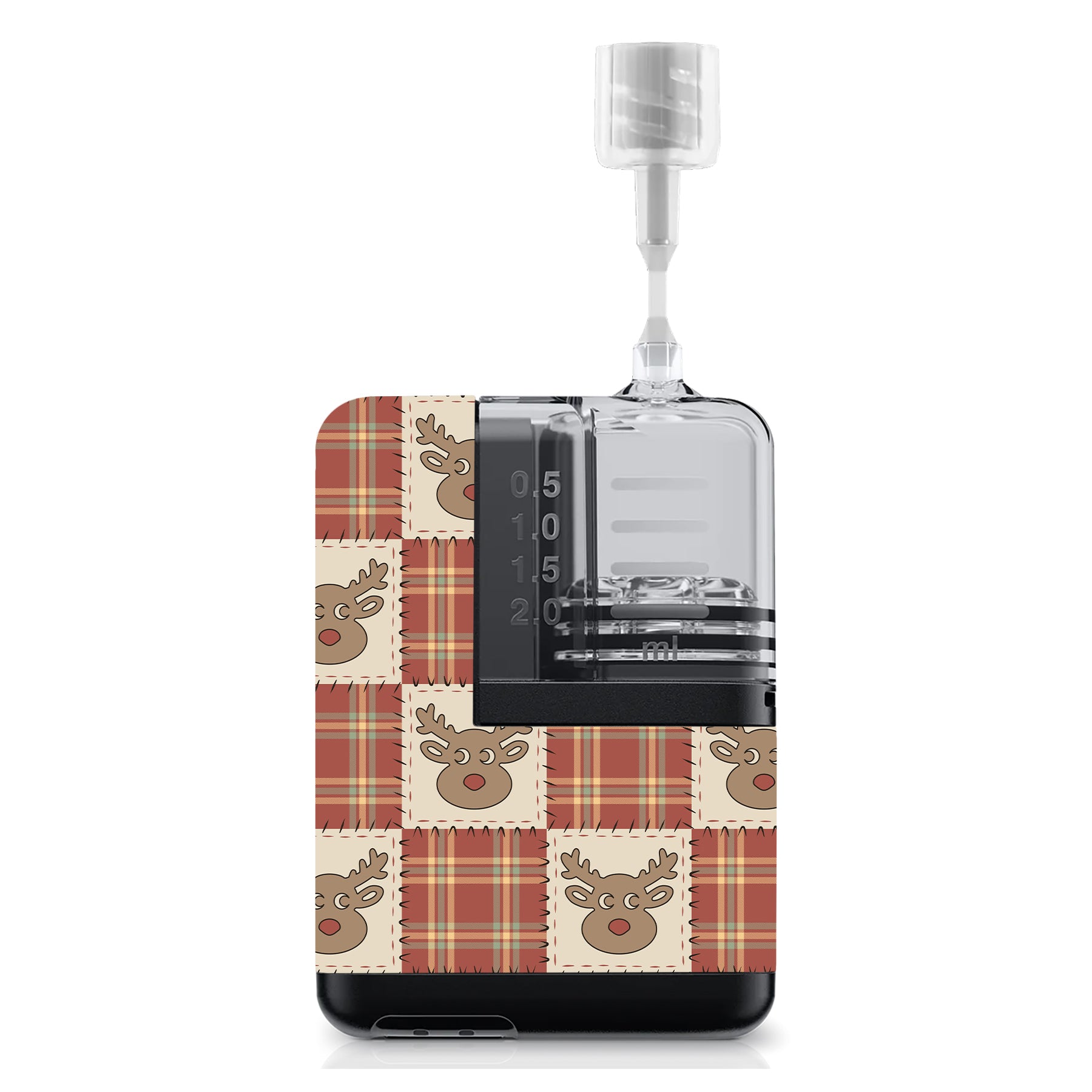 Rustic Reindeer Tandem Mobi Sticker - Pump Peelz