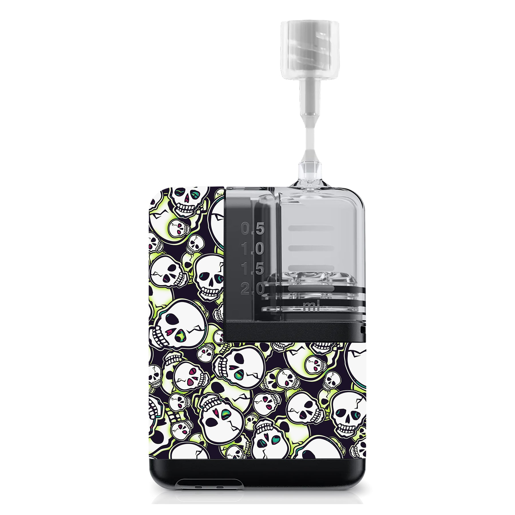 Bone Glow Tandem Mobi Sticker - Pump Peelz