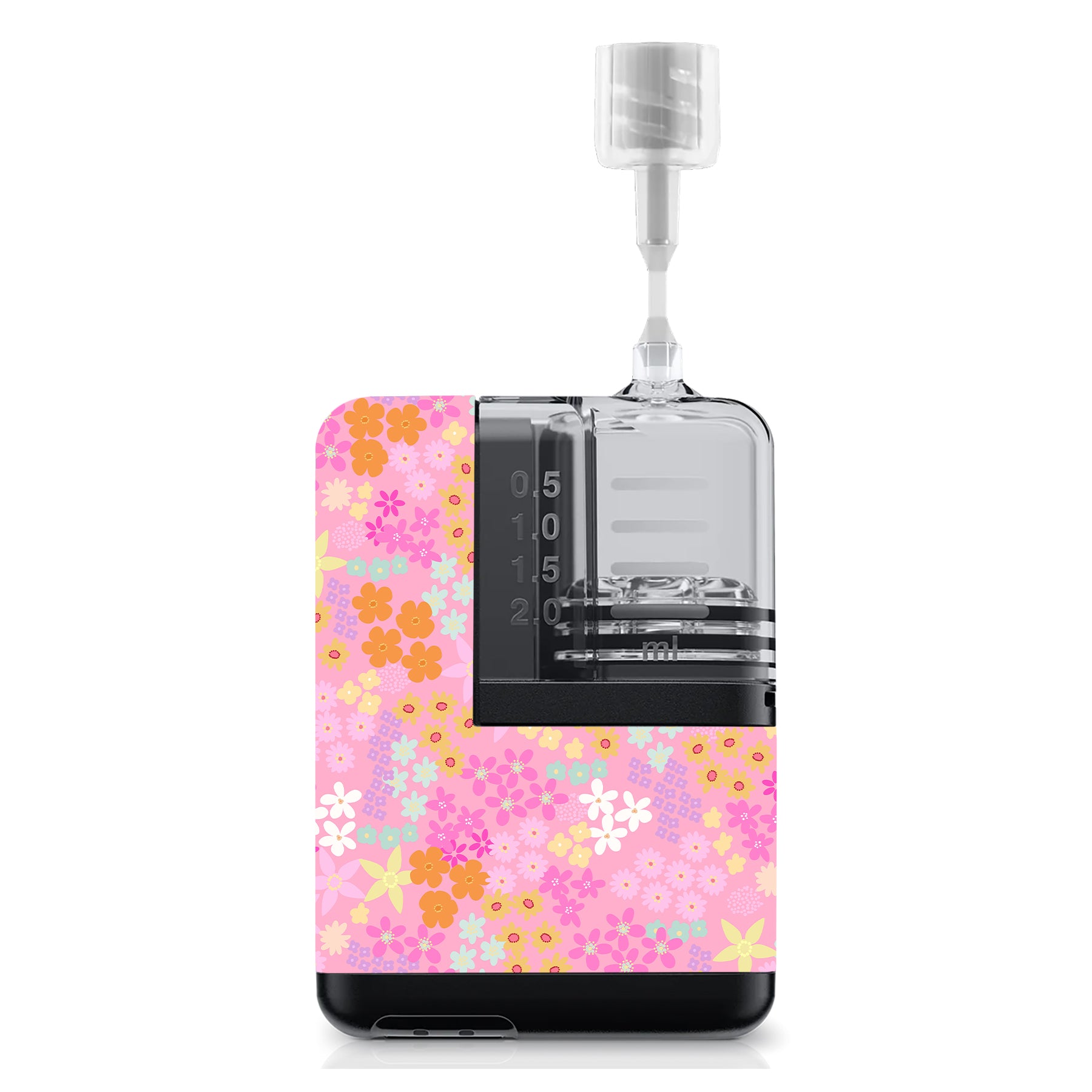 Pink Petals Tandem Mobi Sticker - Pump Peelz