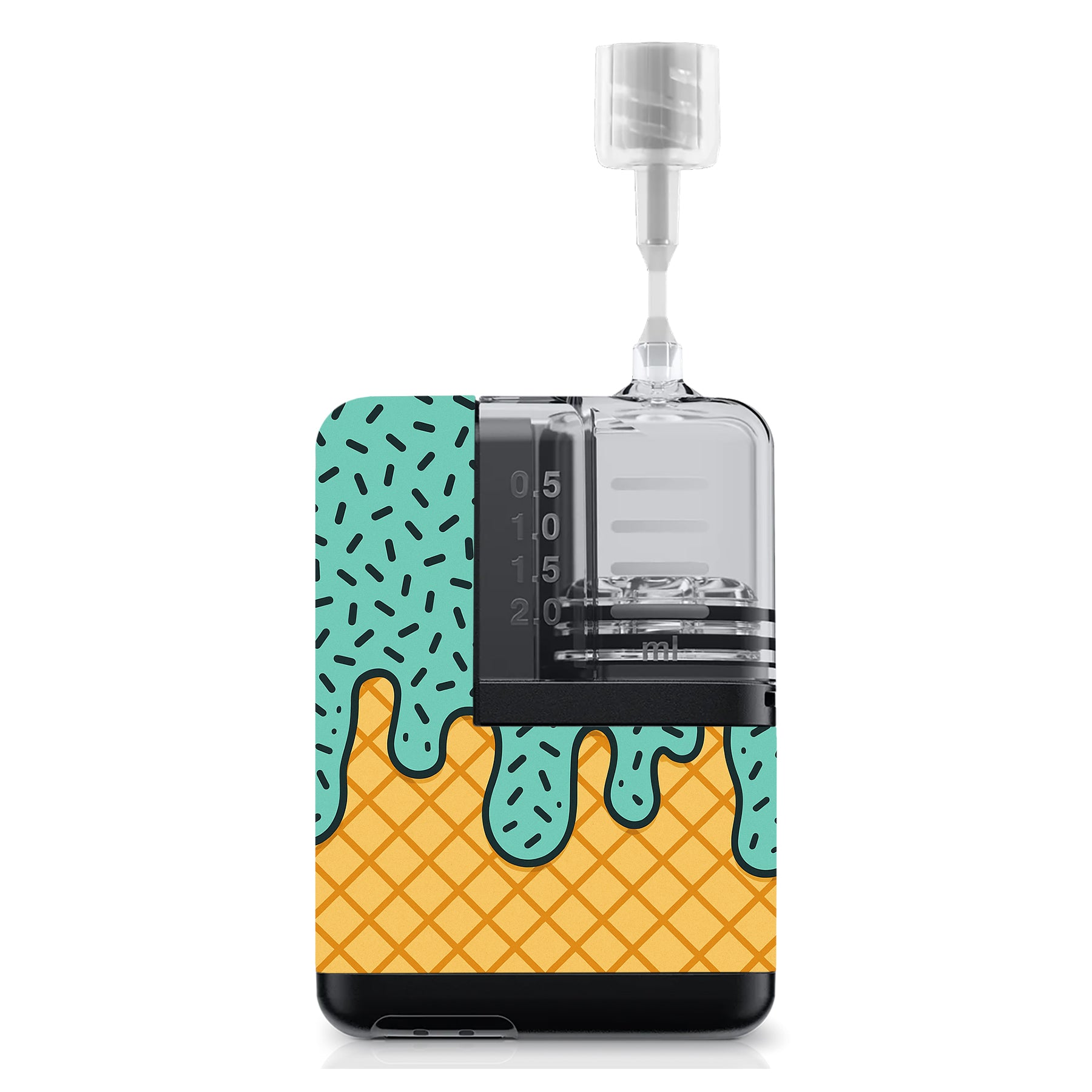 Ice Cream Social Tandem Mobi Sticker - Pump Peelz