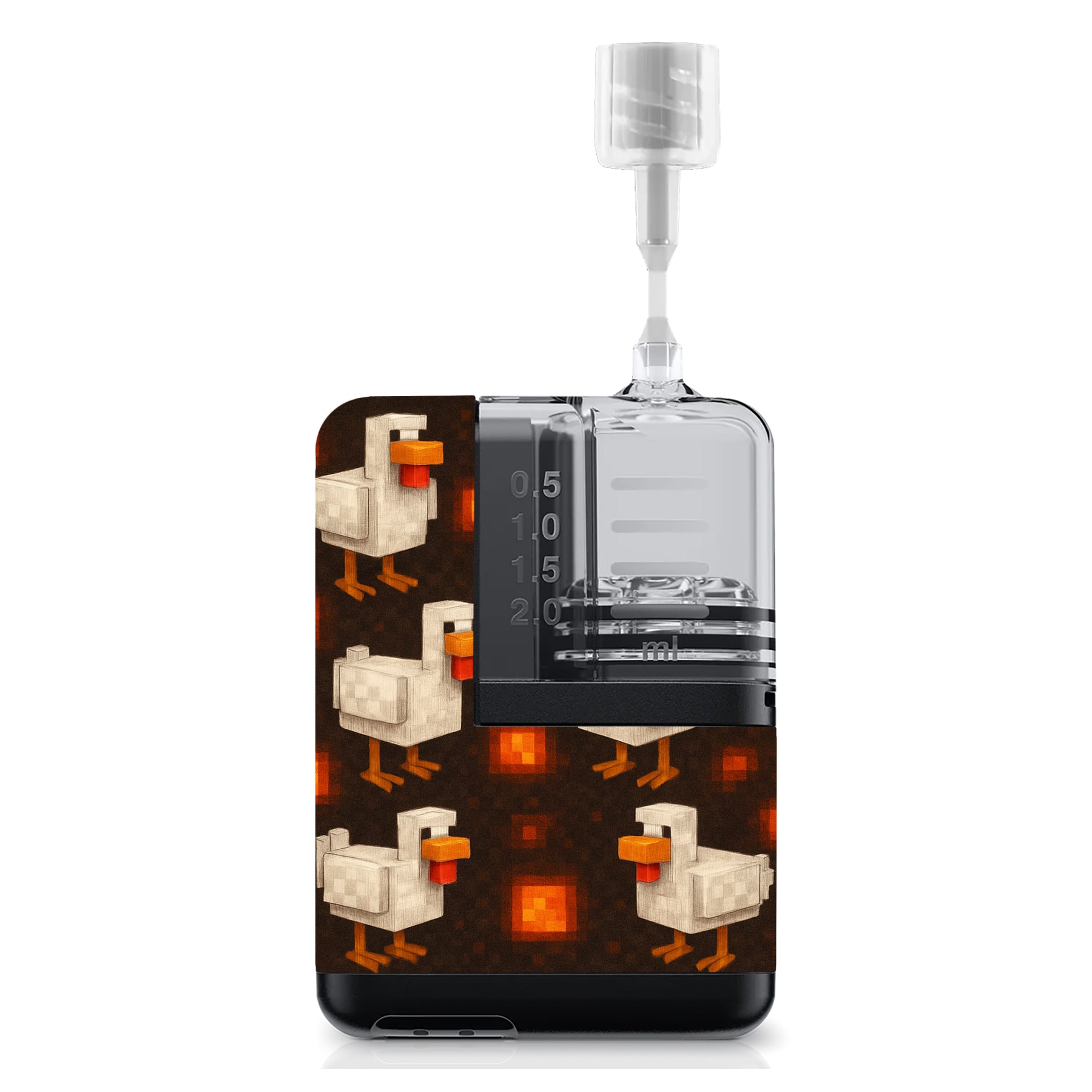 Inferno Chicken Tandem Mobi Sticker - Pump Peelz