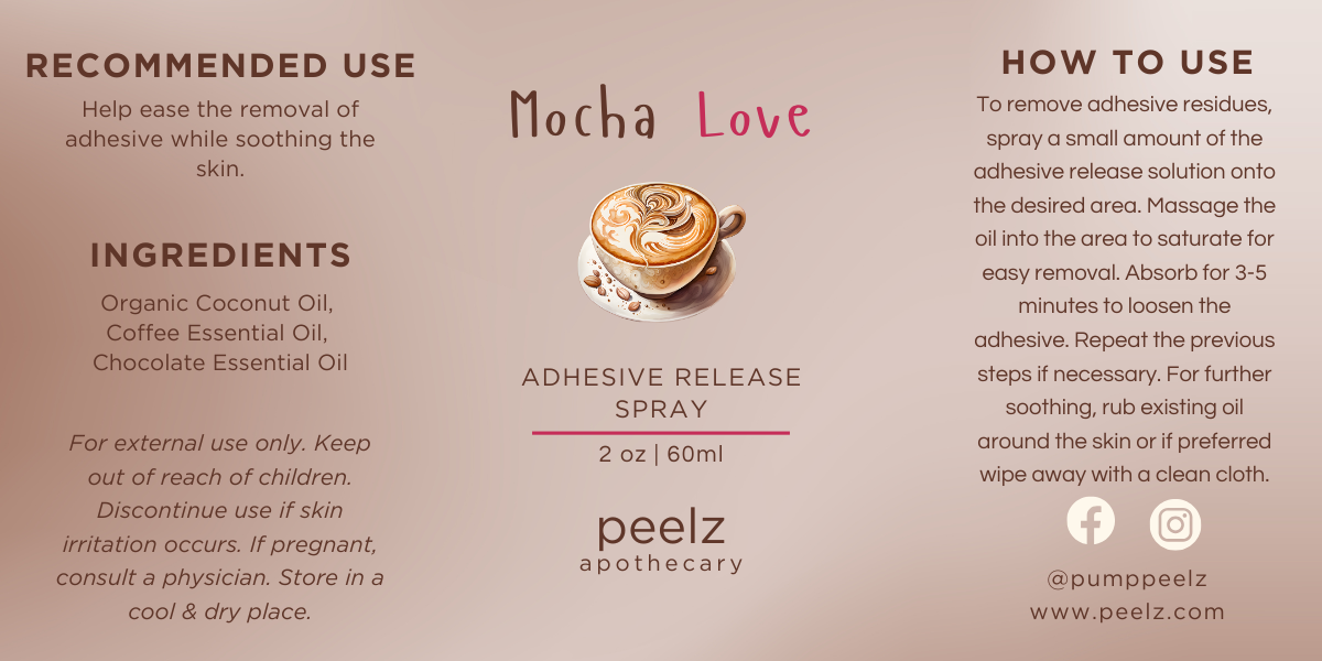 Mocha Love Adhesive Release Spray - Limited Edition