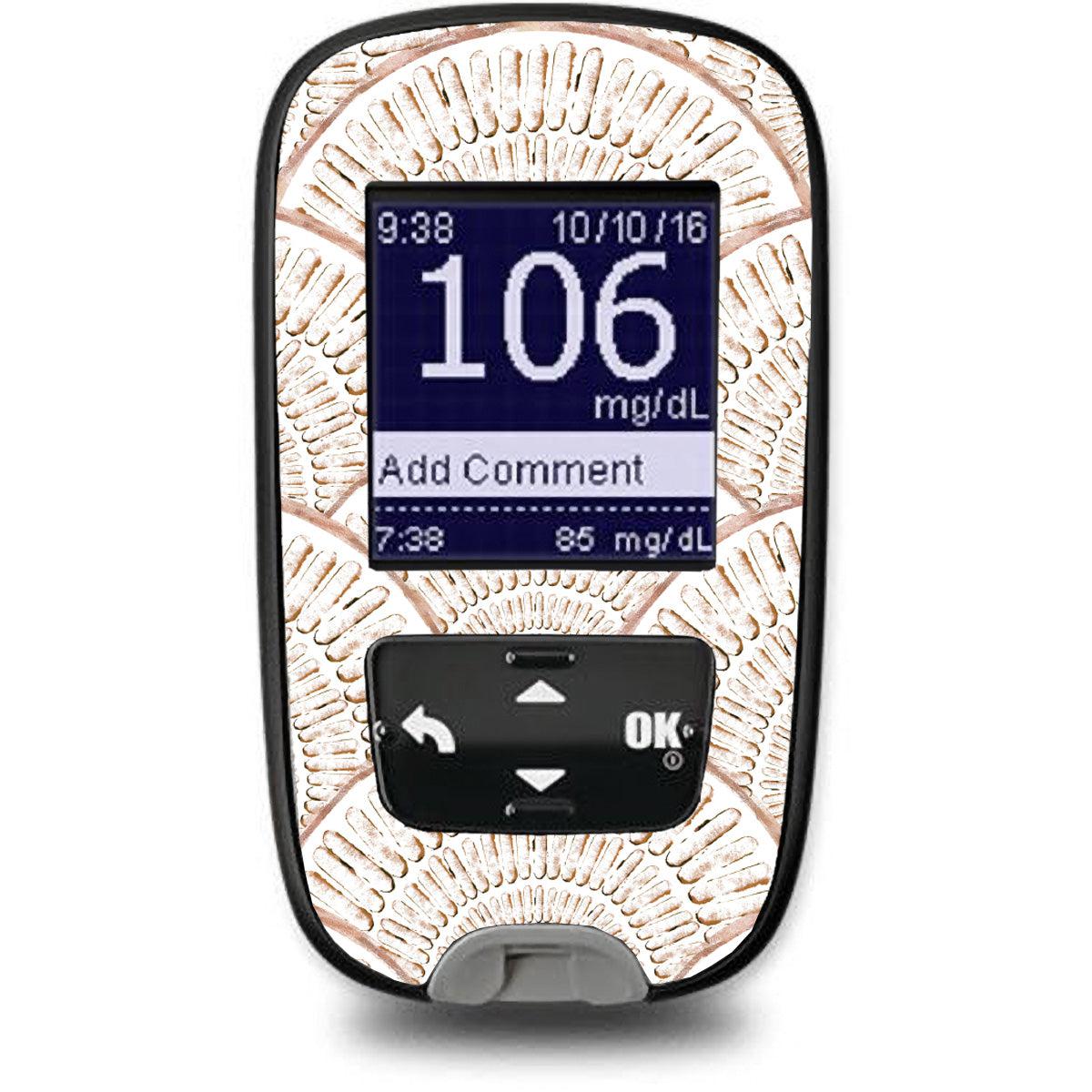 Mosaic Sticker for the Accu-Chek Guide Glucometer-Pump Peelz