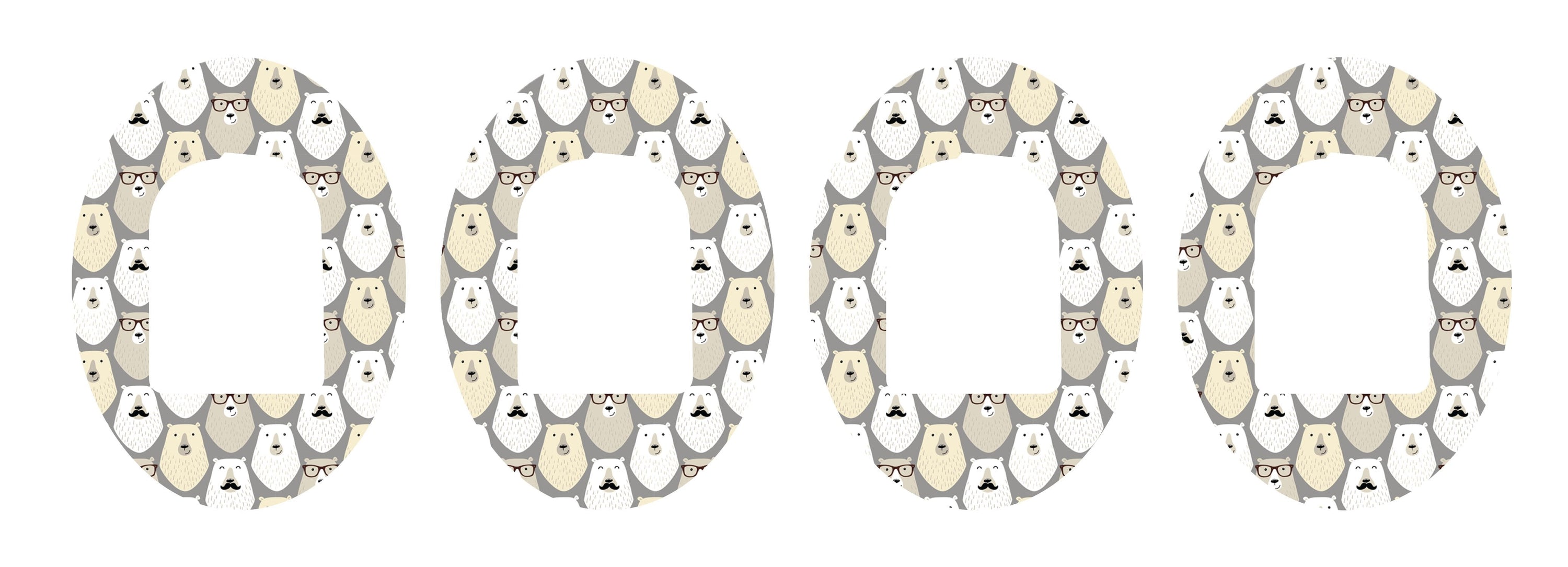 Mr. Bear Patch+ Omnipod Tape - Pump Peelz