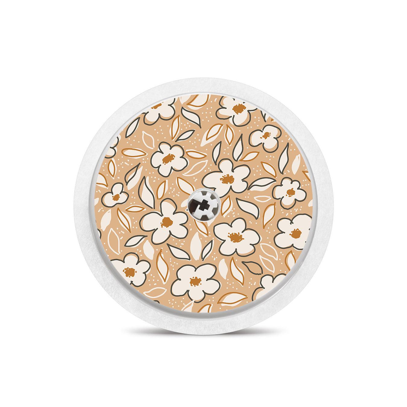 Muted Floral Freestyle Libre 2-Pump Peelz