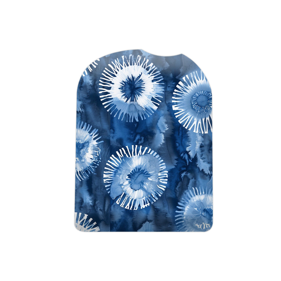 Monochrome Blue Tie Dye Pod Sticker – Pump Peelz