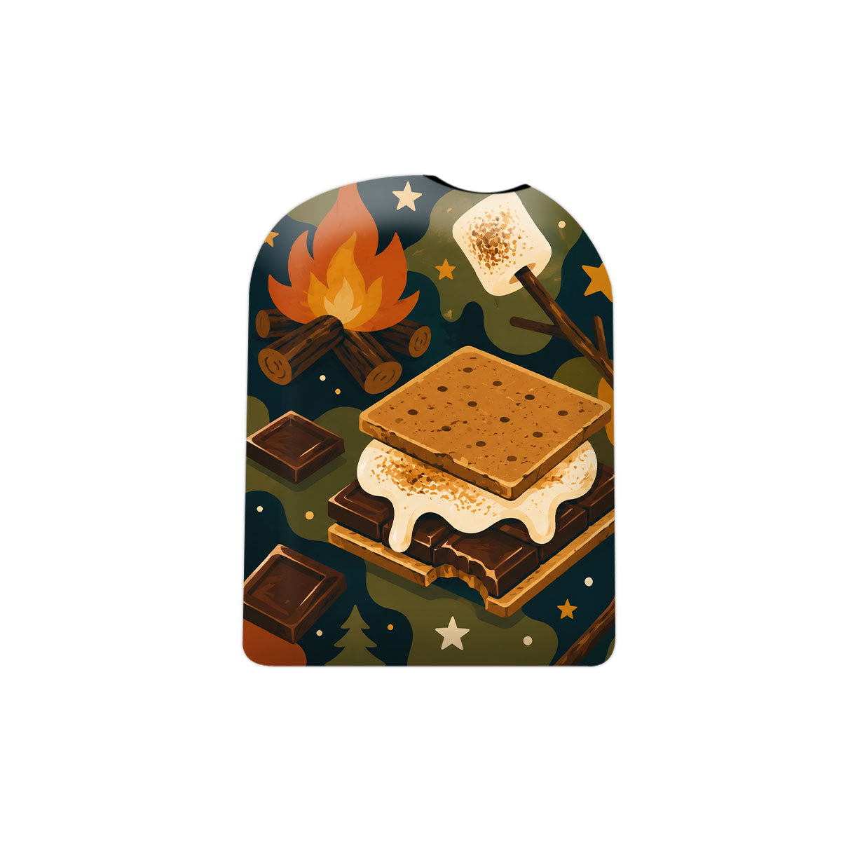 Campfire Nights Pod Sticker - Pump Peelz