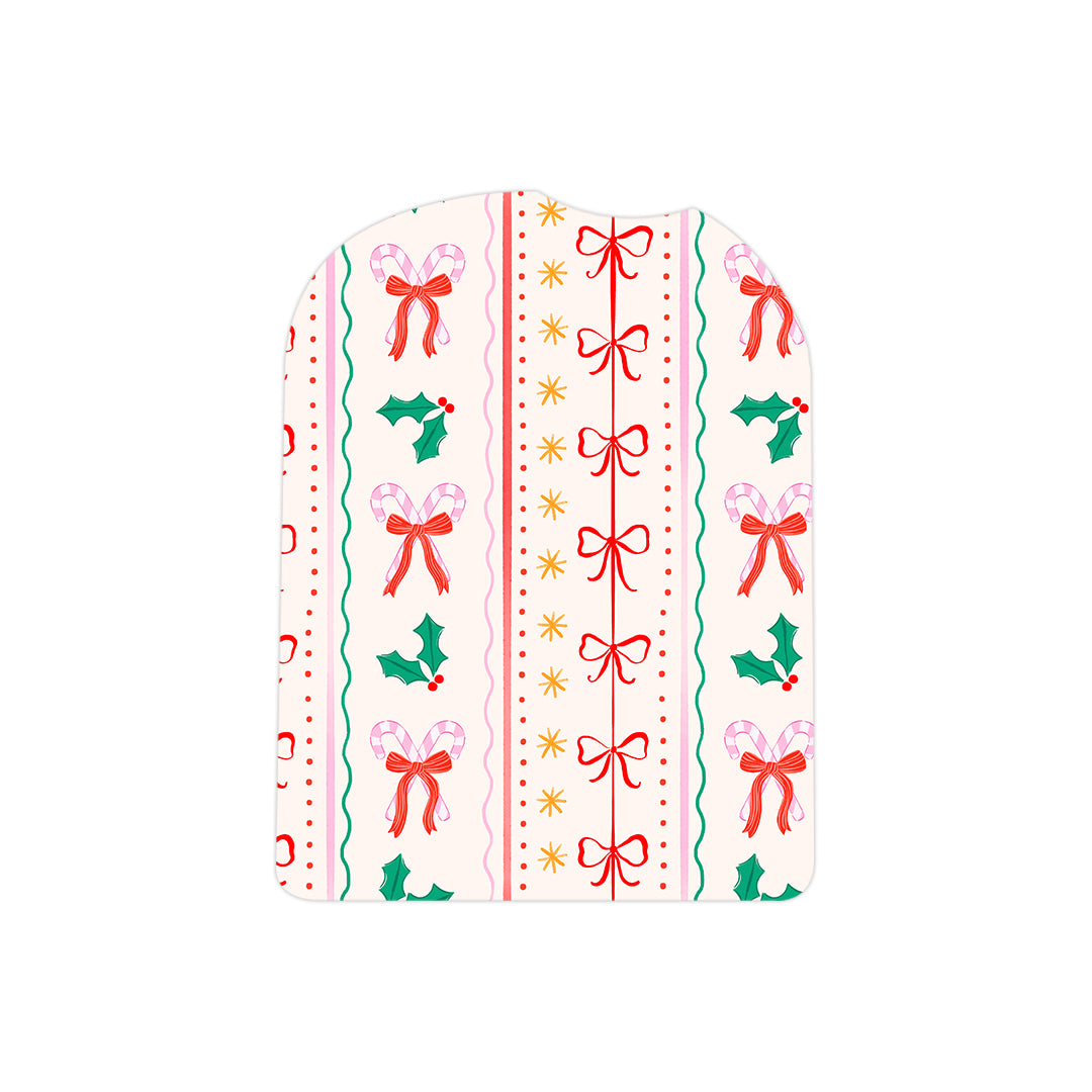 Holly Jolly Ribbon Pod Sticker - Pump Peelz