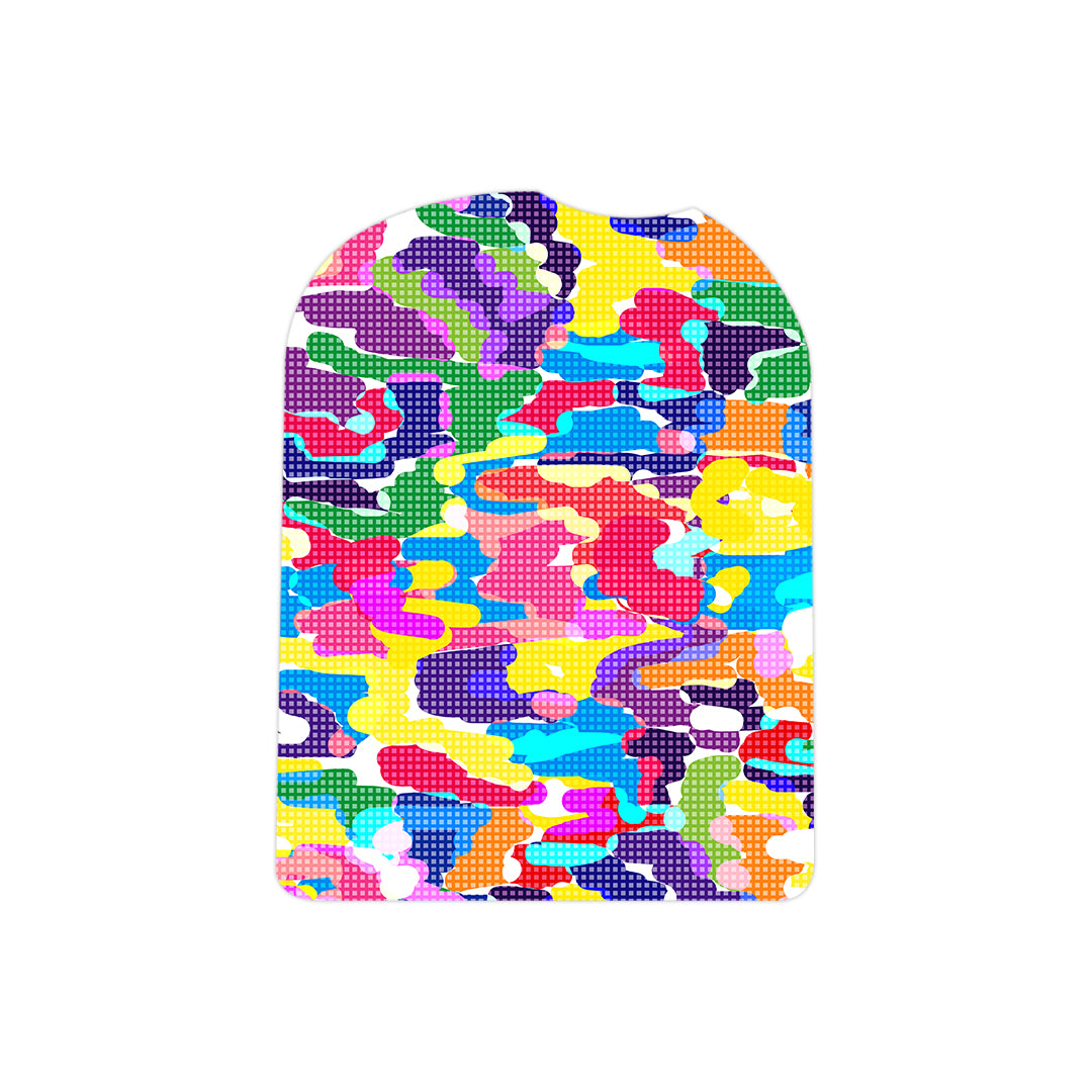 Pixel Splash Camo Pod Sticker - Pump Peelz