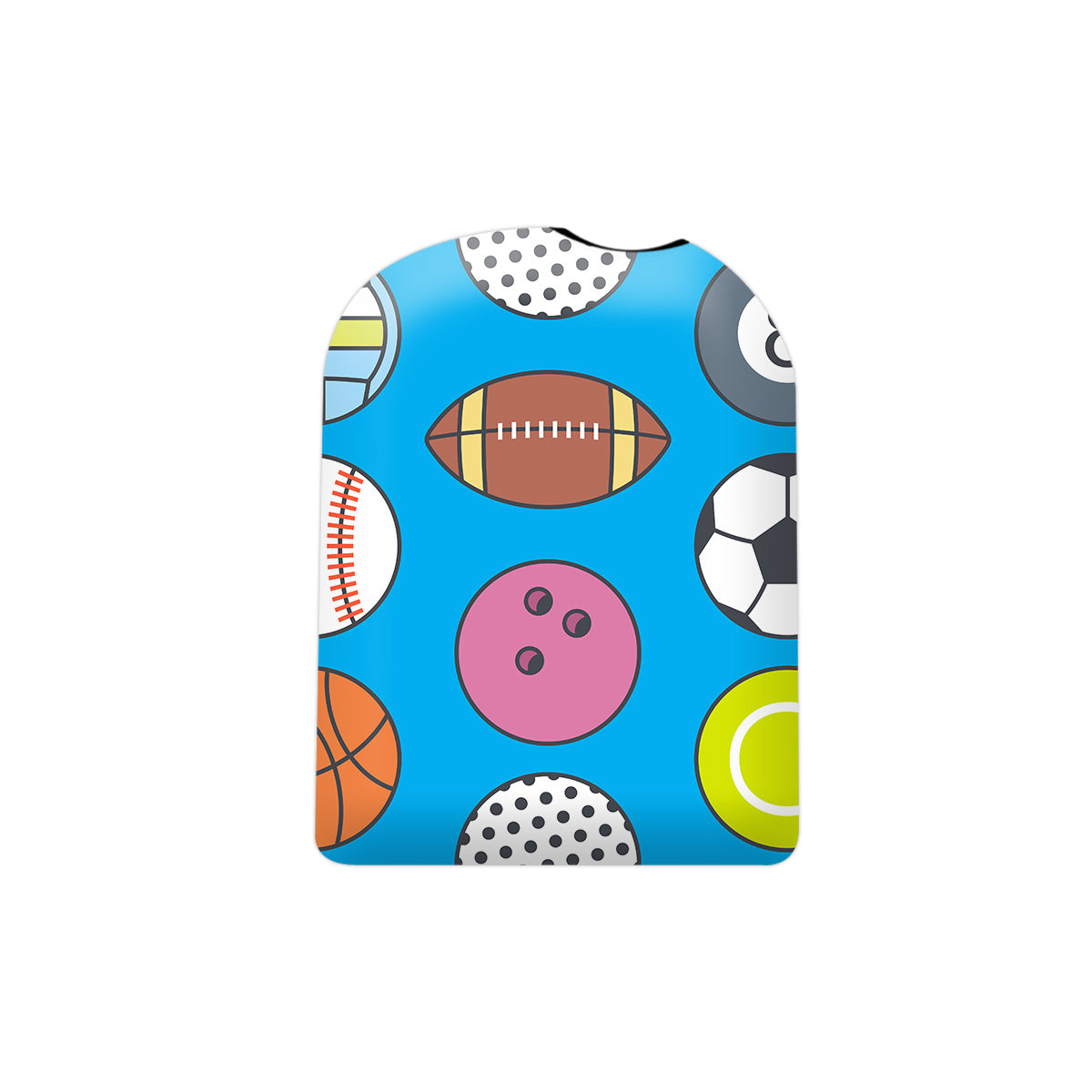 All Star Toss Pod Sticker - Pump Peelz