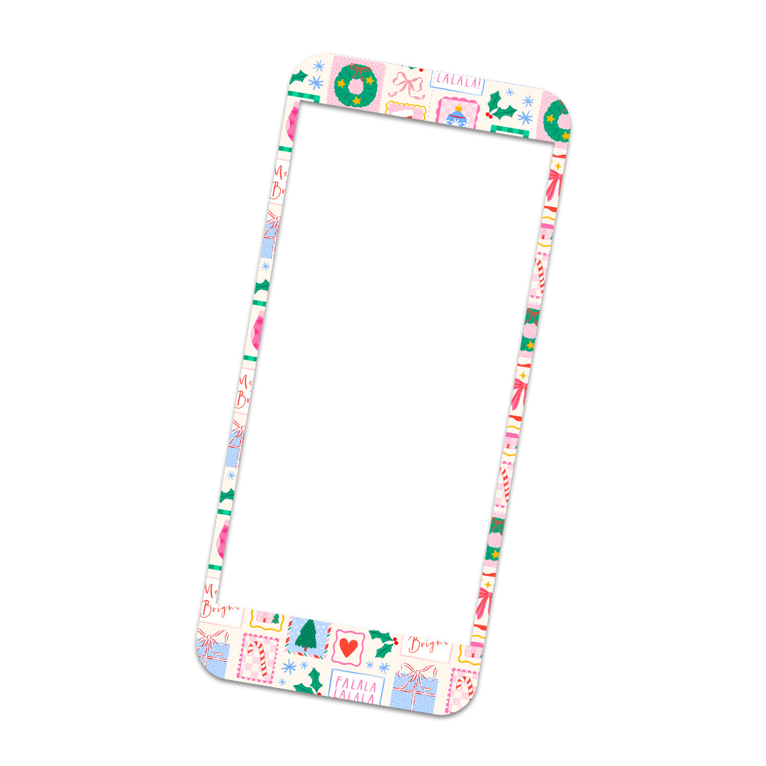 Holiday Greetings Sticker for Omnipod® 5 Controller – Pump Peelz