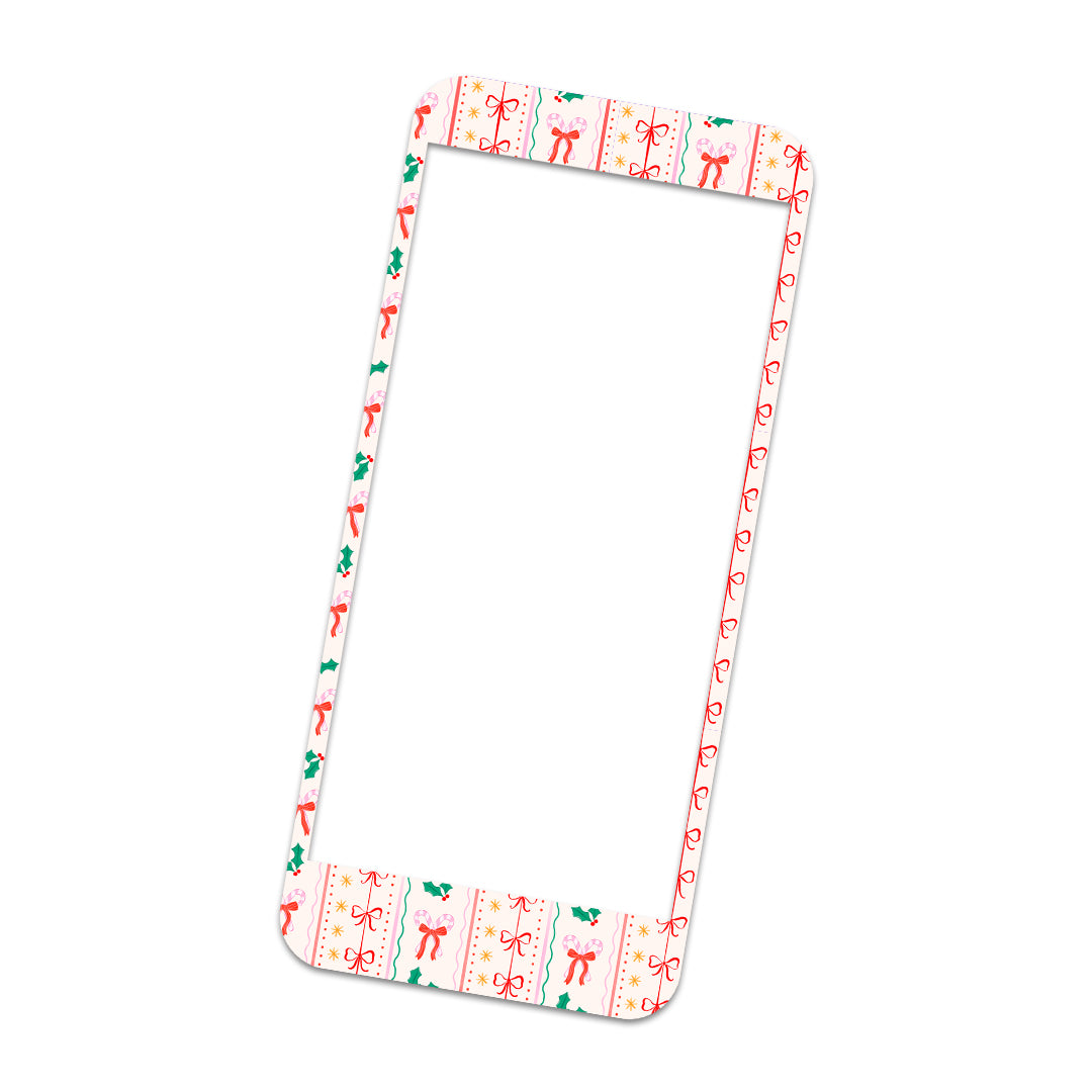 Holly Jolly Ribbon Sticker for Omnipod® 5 Controller – Pump Peelz