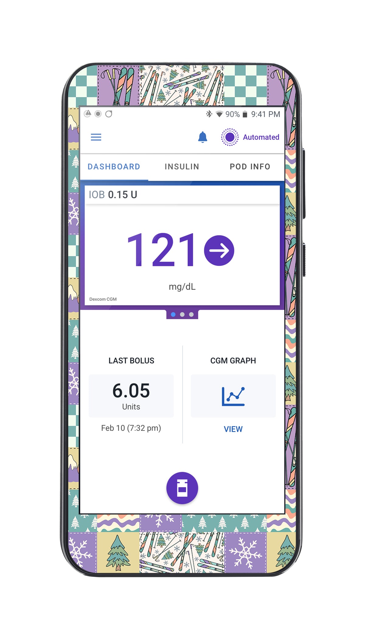 Après Ski Sticker for Omnipod® 5 Controller – Pump Peelz