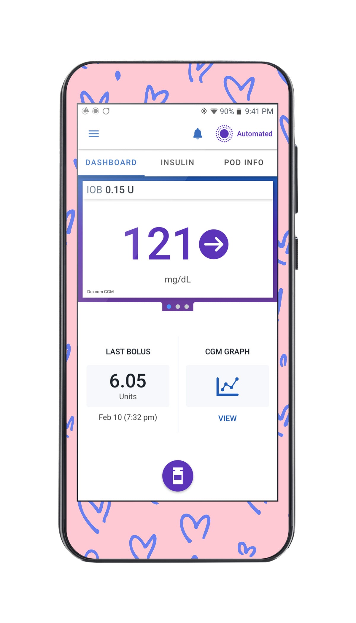 Love Language Sticker for Omnipod® 5 Controller – Pump Peelz