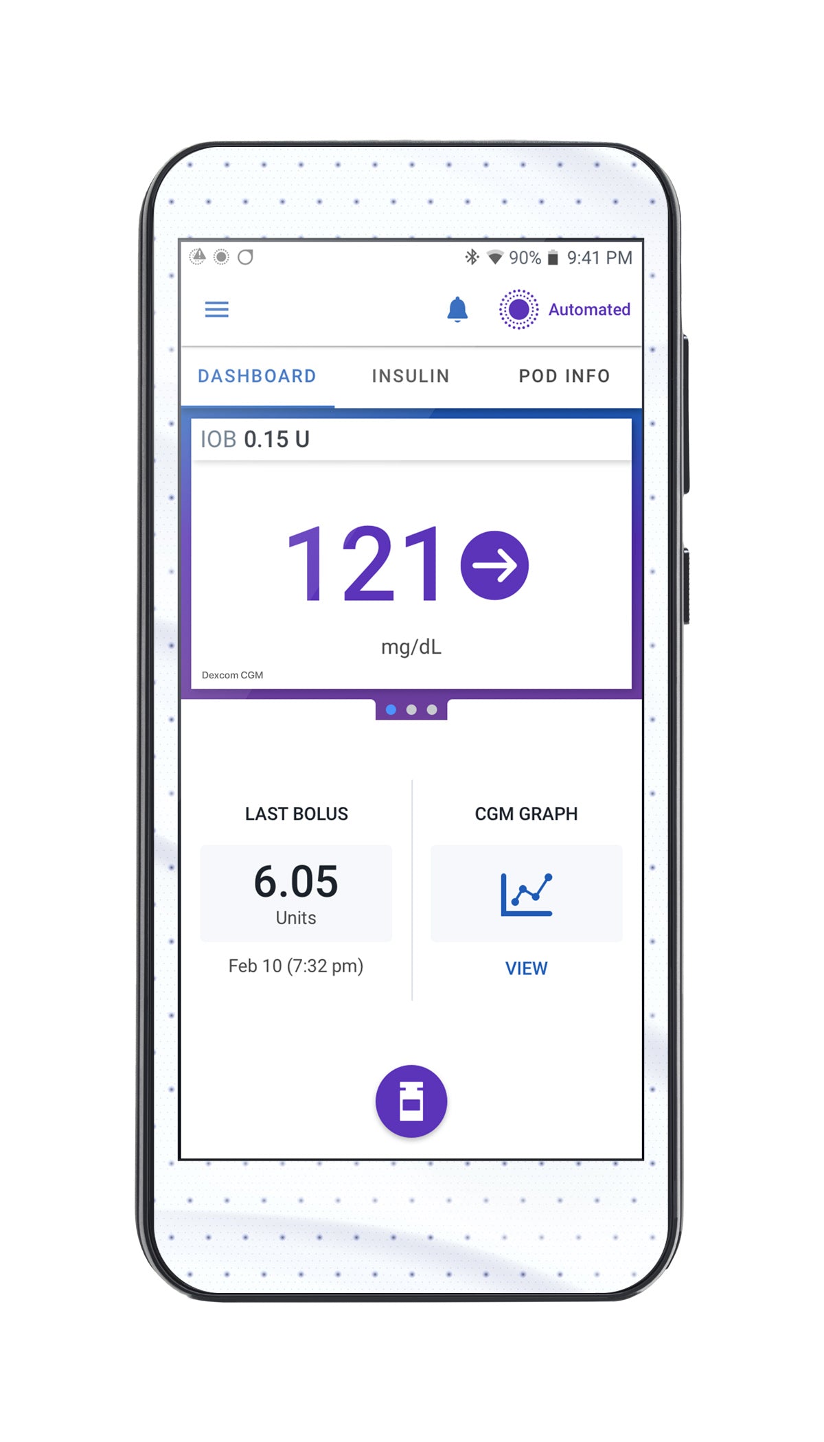 Clean Grip Sticker for Omnipod® 5 Controller – Pump Peelz