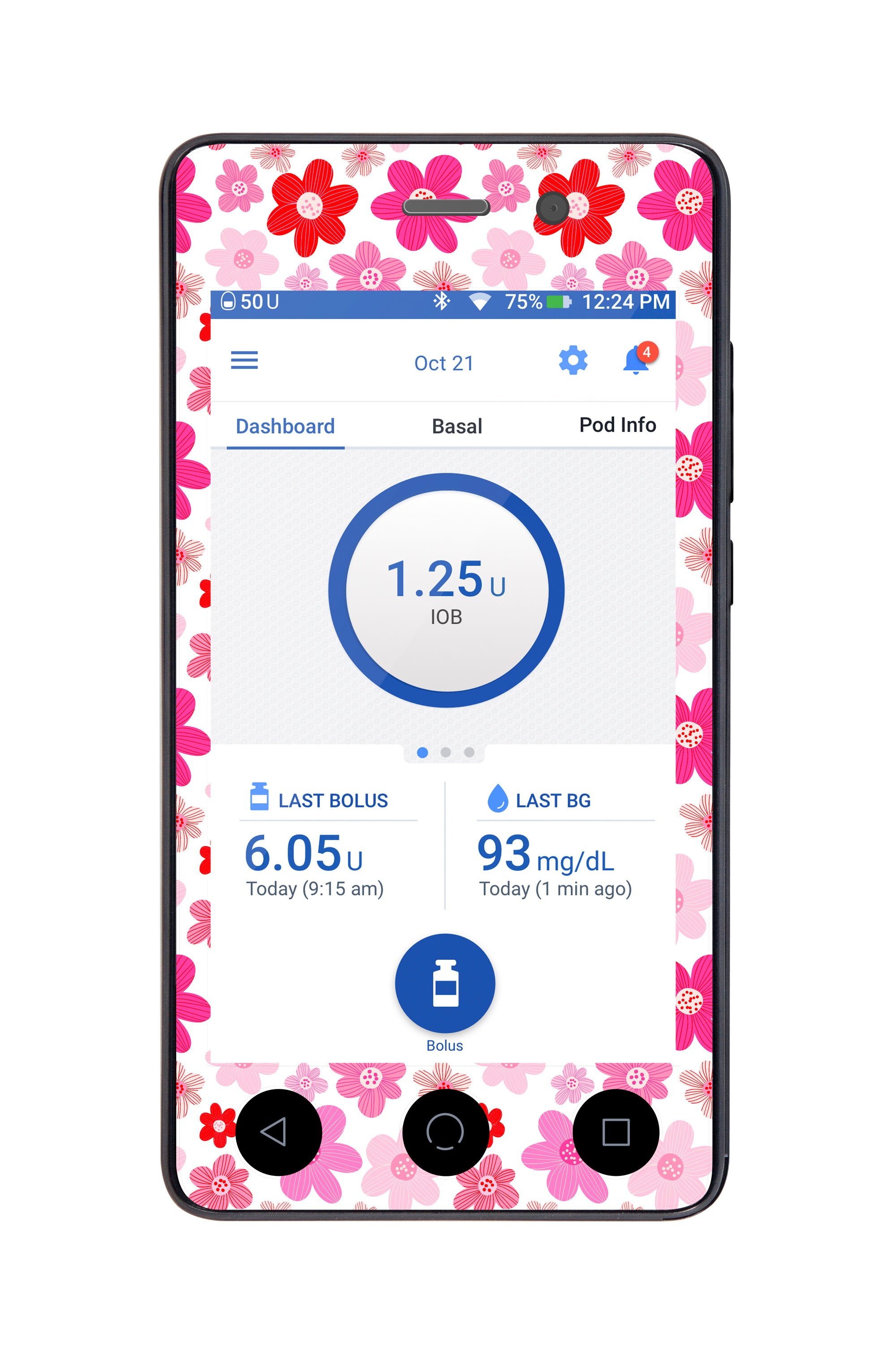 Fresh Start Sticker for Omnipod DASH® PDM – Pump Peelz