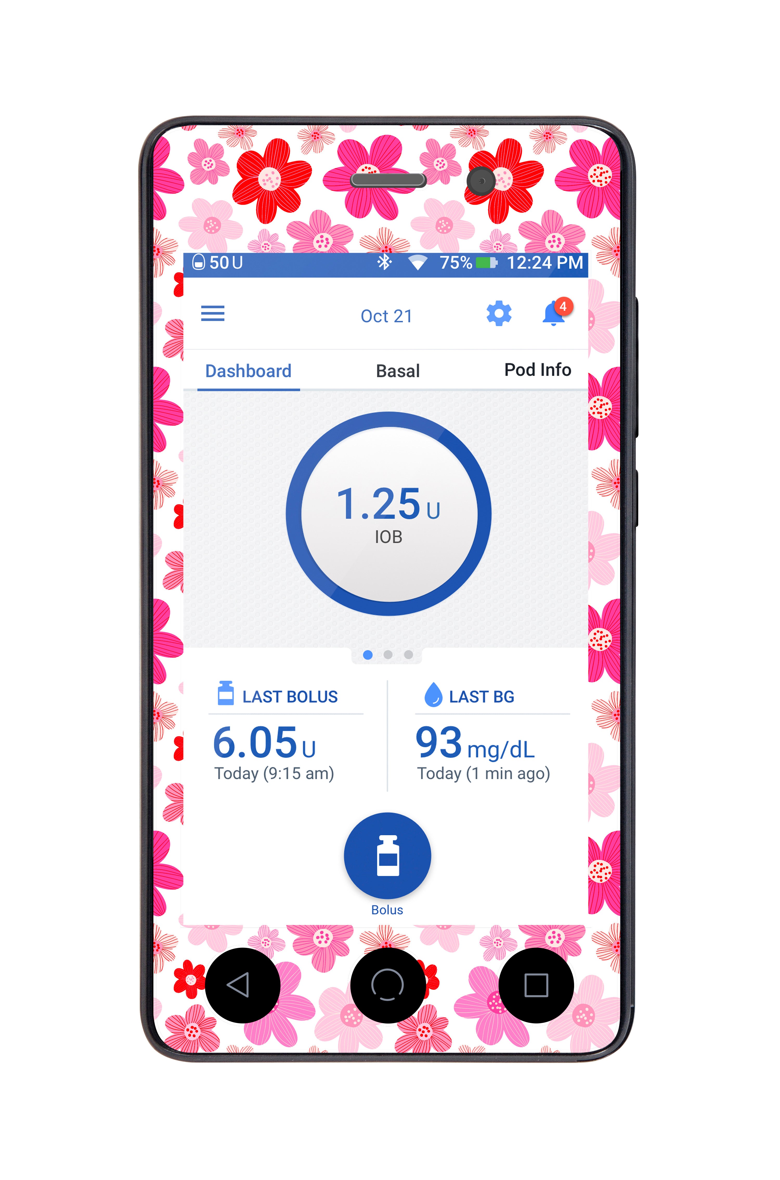 Fresh Start Sticker for Omnipod DASH® PDM – Pump Peelz